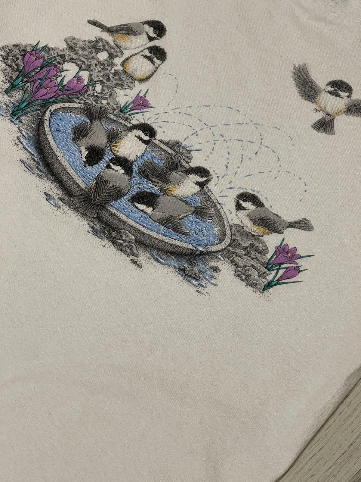 Vintage Vintage 90s Birds Shirt Size US L / EU 52-54 / 3 - 4 Thumbnail
