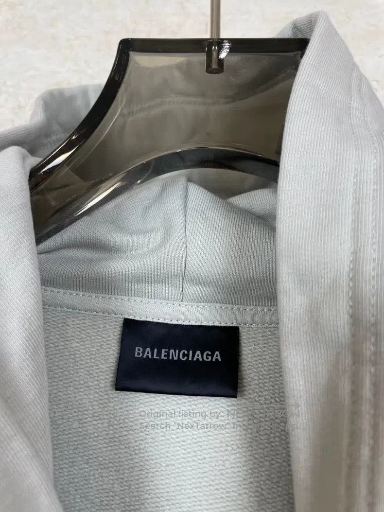 Balenciaga Balenciaga Gray City Limited Hoodie Size US M / EU 48-50 / 2 - 4 Thumbnail