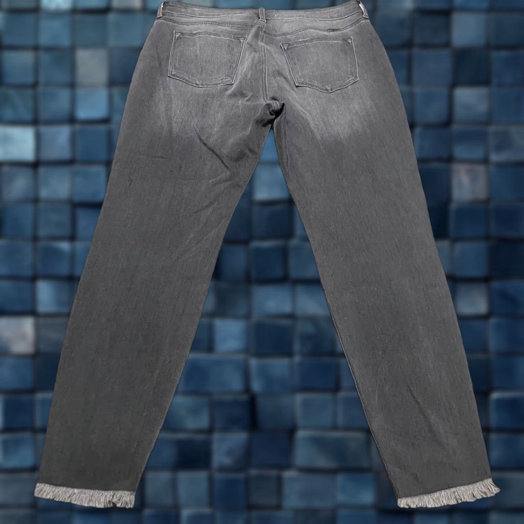 Vintage Kancan Womens Jeans Gray Denim Skinny Medium Wash High Rise 31 Inseam 28 in Regular Stretch 5-Pocket City Womens Jeans Size 24" / US 00 / IT 34 - 1 Thumbnail