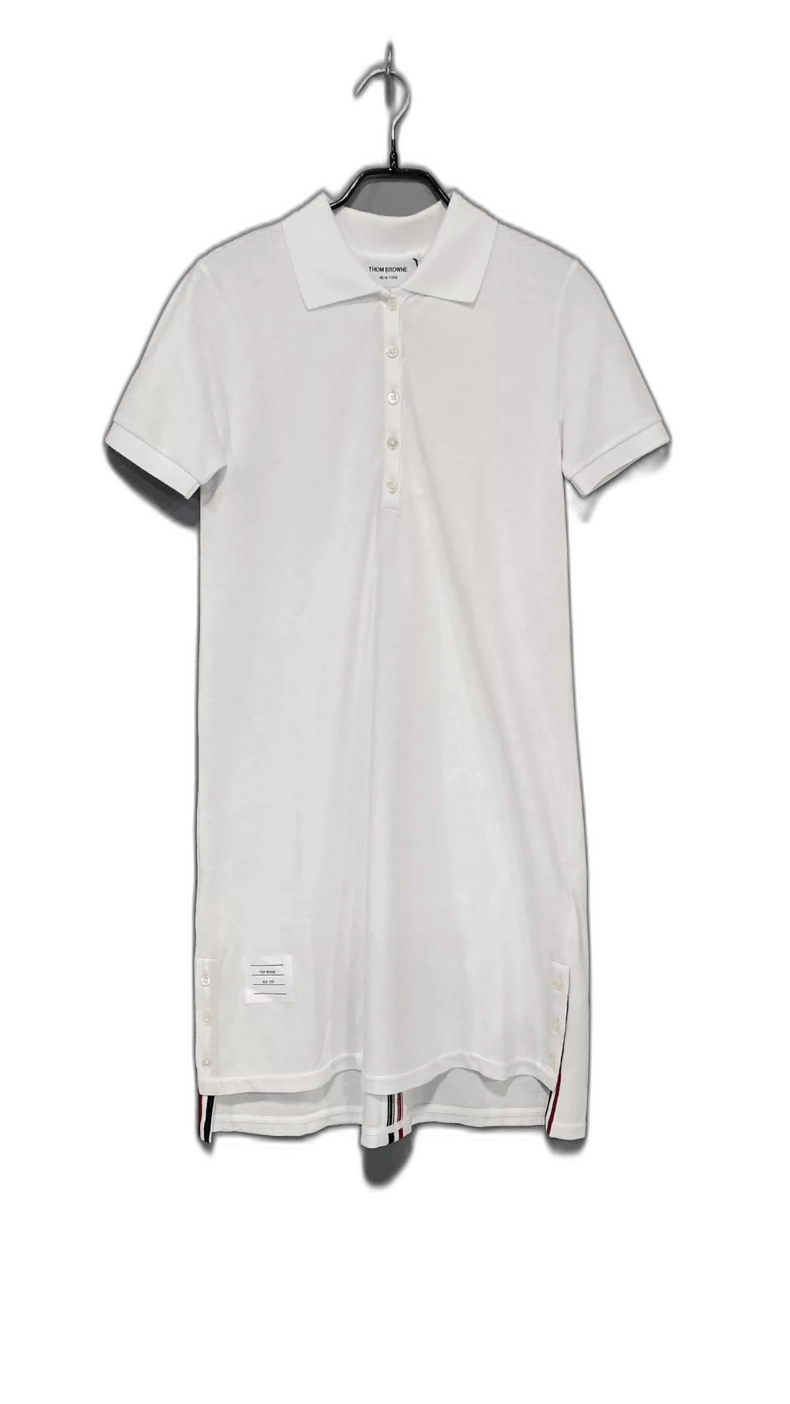 Thom Browne Thom Browne Back Stripe Polo Dress Size M / US 6-8 / IT 42-44 - 1 Thumbnail