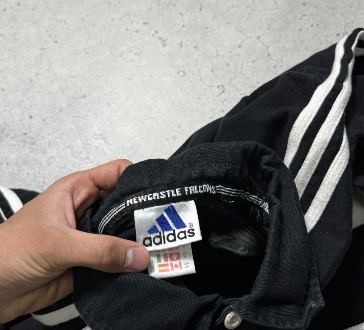 Adidas Adidas FC Newcastle Vintage 90’s Football Rugby Sweatshirt Size US S / EU 44-46 / 1 - 8 Thumbnail