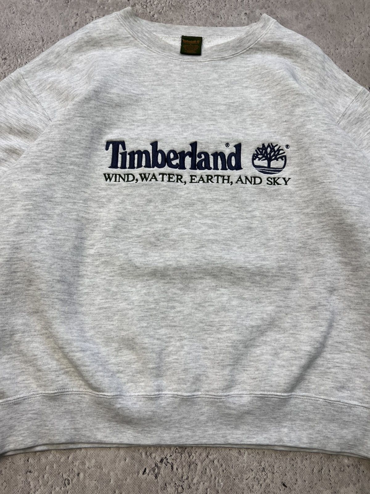 Timberland × Vintage Vintage TIMBARLAND BIG LOGO SWEATSHIRT Y2K blank y2k Hoodie Size US L / EU 52-54 / 3 - 5 Thumbnail