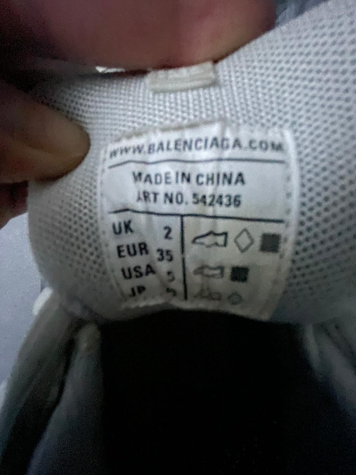Balenciaga Balenciaga Track Trainer White Size US 4 / IT 34 - 8 Thumbnail