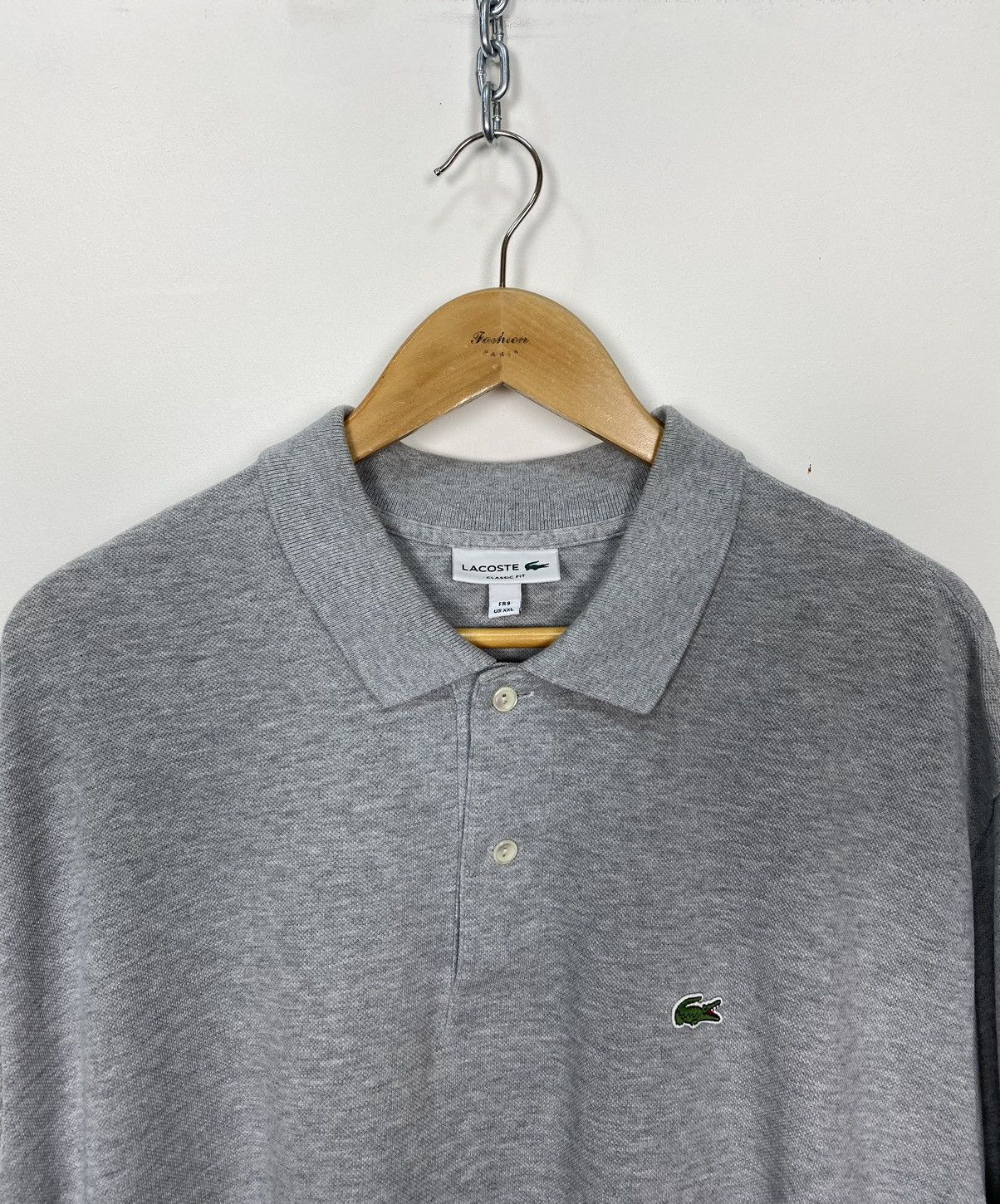 Lacoste Lacoste Polo Shirt Men’s Size XXL Classic Casual Top Grey Size US XXL / EU 58 / 5 - 2 Thumbnail