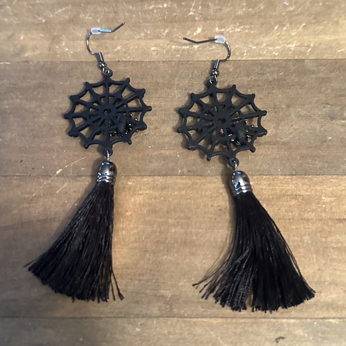 Other Halloween spider web tassel earrings Size ONE SIZE - 3 Thumbnail
