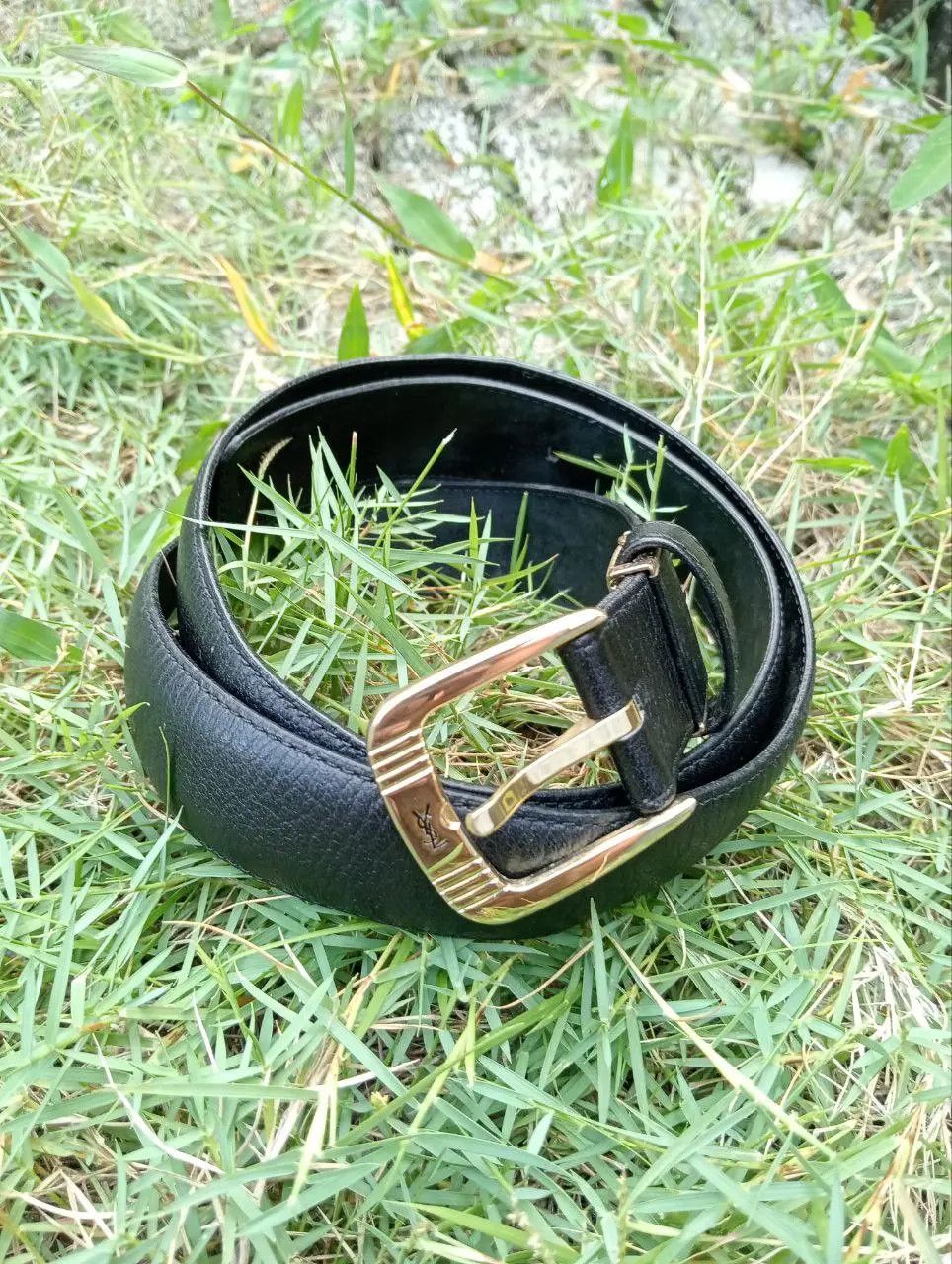 Yves Saint Laurent Vintage 90s YSL Belt Size ONE SIZE - 3 Thumbnail
