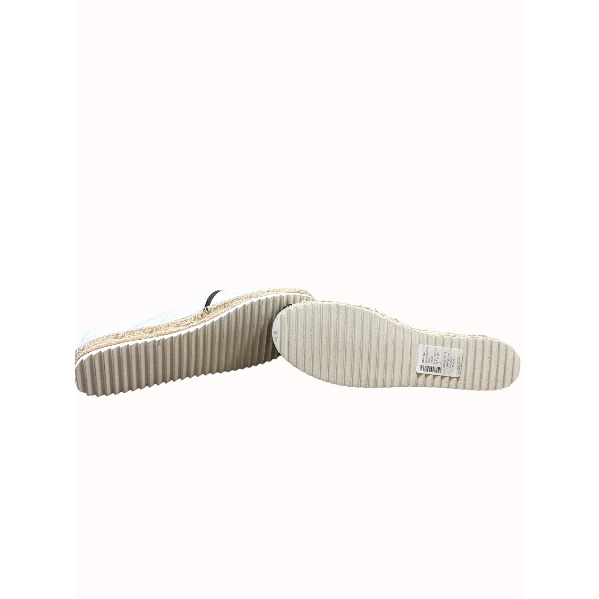 Karl Lagerfeld Karl Lagerfeld women’s white kitten theme espadrille shoes 1 Size US 10 / IT 40 - 6 Thumbnail