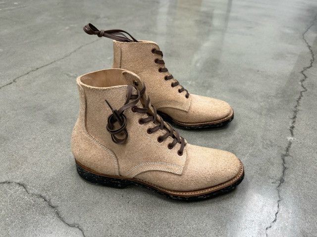 image of Cinch x Clench Clinch By Brass Yeager Boots in Natural Roughout Latigo, Men's (Size 7)