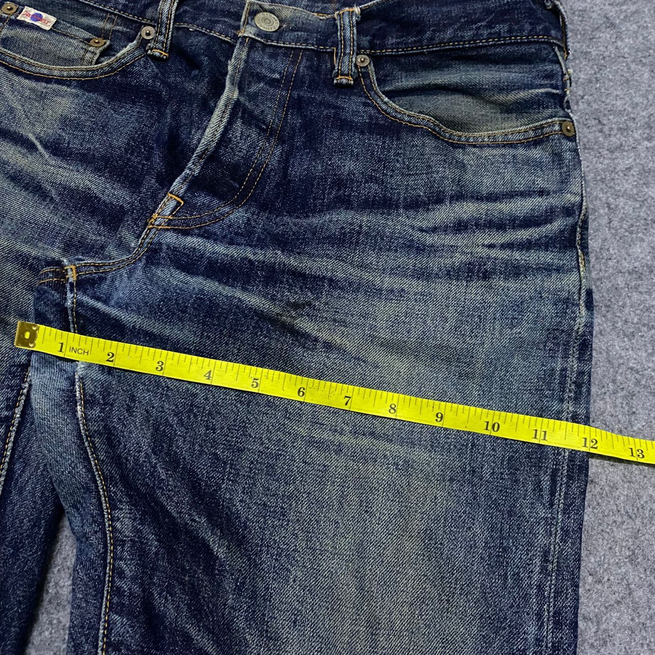 Japanese Brand 💥Rare💥Vintage Studio D Artisan Selvedge Distressed Denim Size US 33 - 6 Thumbnail