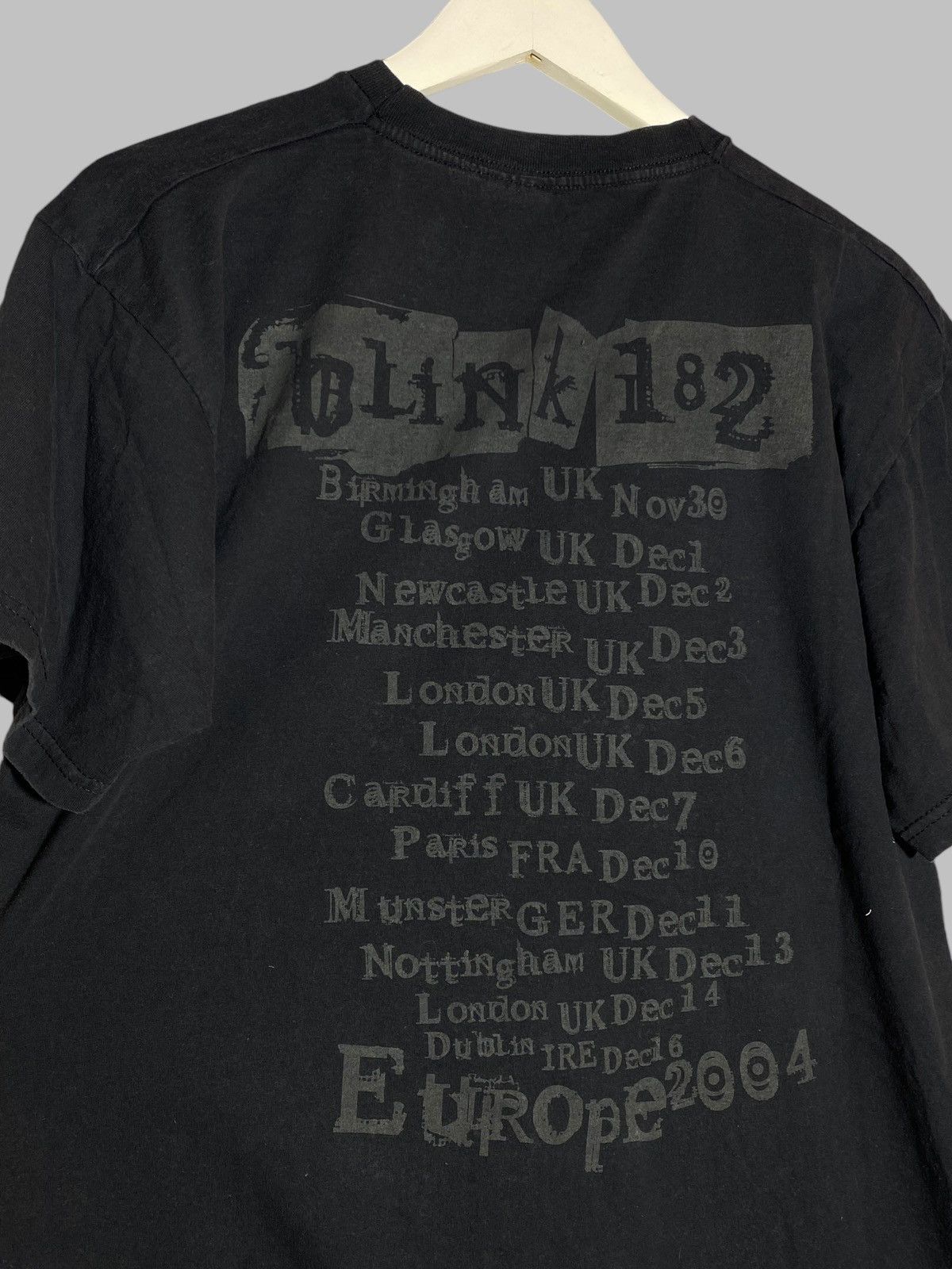 Band Tees × Vintage Blink 182 Europe Tour 2004 Vintage Shirt Size US L / EU 52-54 / 3 - 3 Thumbnail
