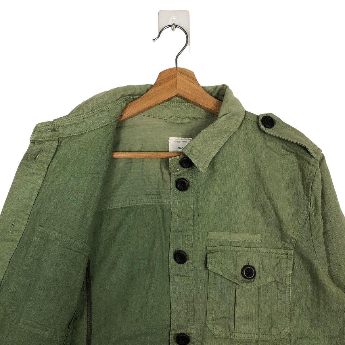 Japanese Brand 🔥90’s Chore Work Jacket Gap Military Design Cargo Pocket Size US L / EU 52-54 / 3 - 10 Thumbnail
