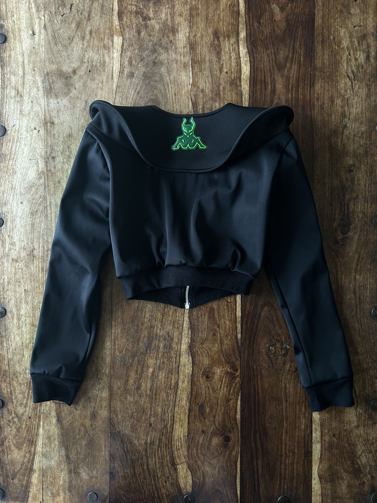 Fotus AW2019 CyberDog x Kappa Runway Cropped Tracksuit Jacket Size S / US 4 / IT 40 - 3 Thumbnail