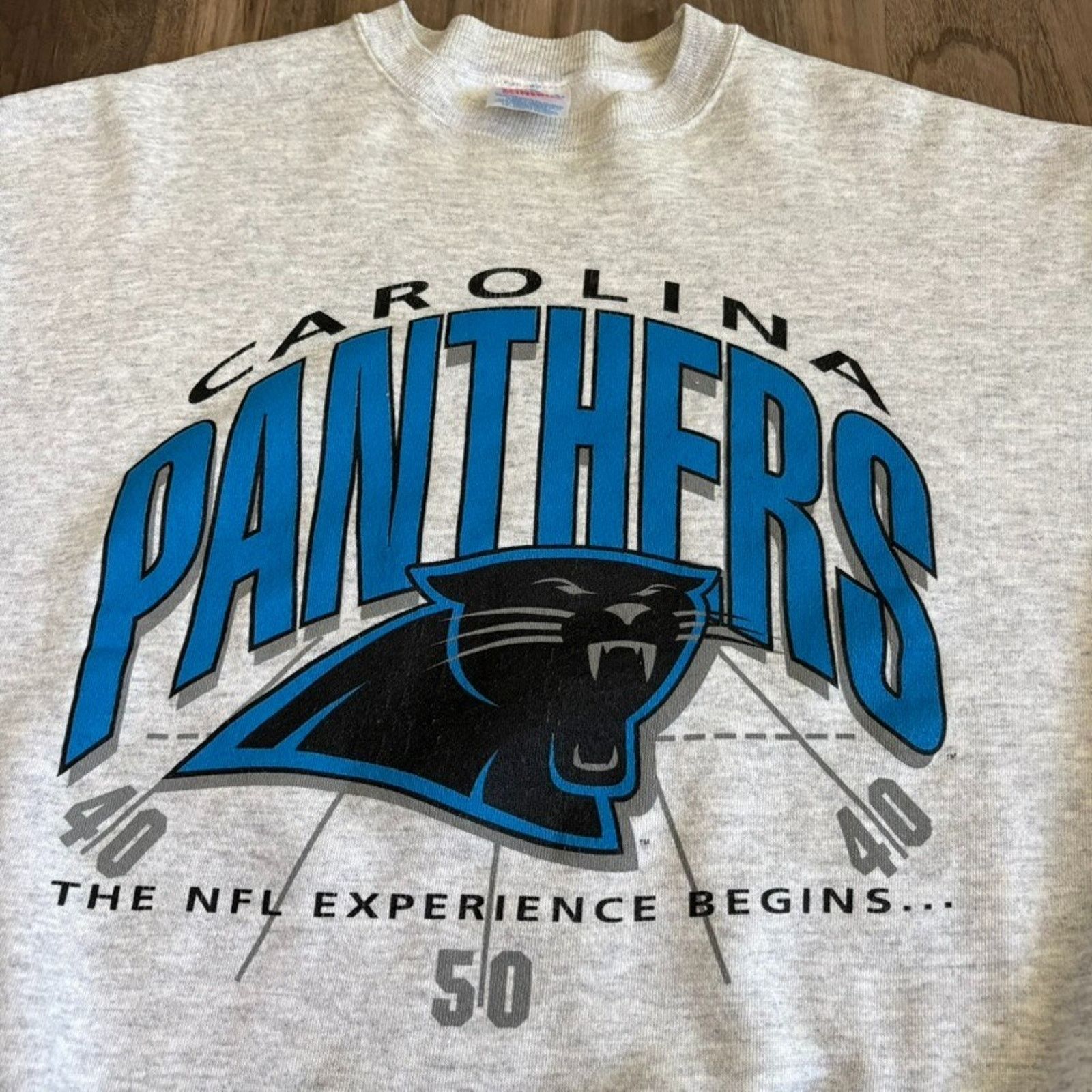 Vintage Vintage NFL Carolina Panthers Sweatshirt Size XL Size US XL / EU 56 / 4 - 2 Thumbnail