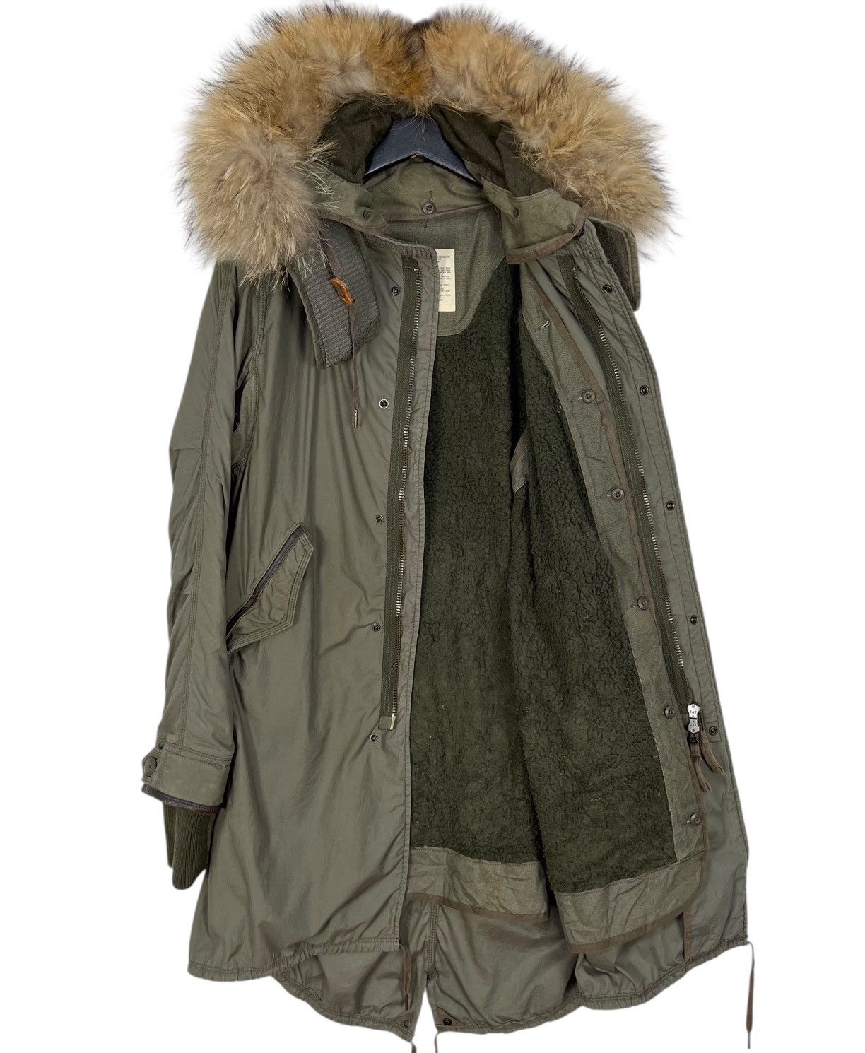 14th Addiction × GOAT Crew × Le Grande Bleu (L.G.B.) GOA Winter Parka Jacket Women Size Medium Furs Hoodie Size M / US 6-8 / IT 42-44 - 5 Thumbnail