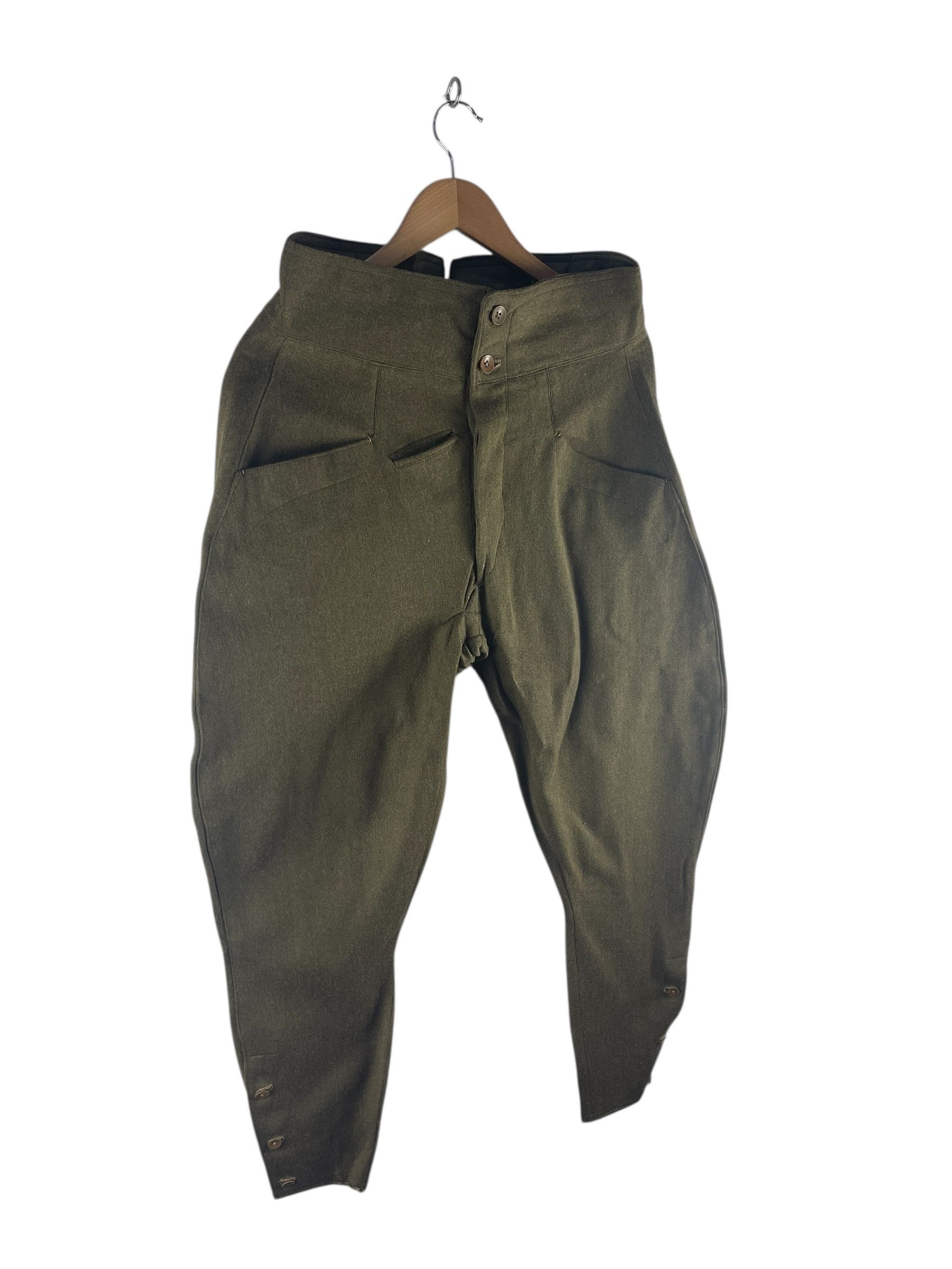 Vintage Vintage WWI Military Wool Breeches Size US 30 / EU 46 - 3 Thumbnail