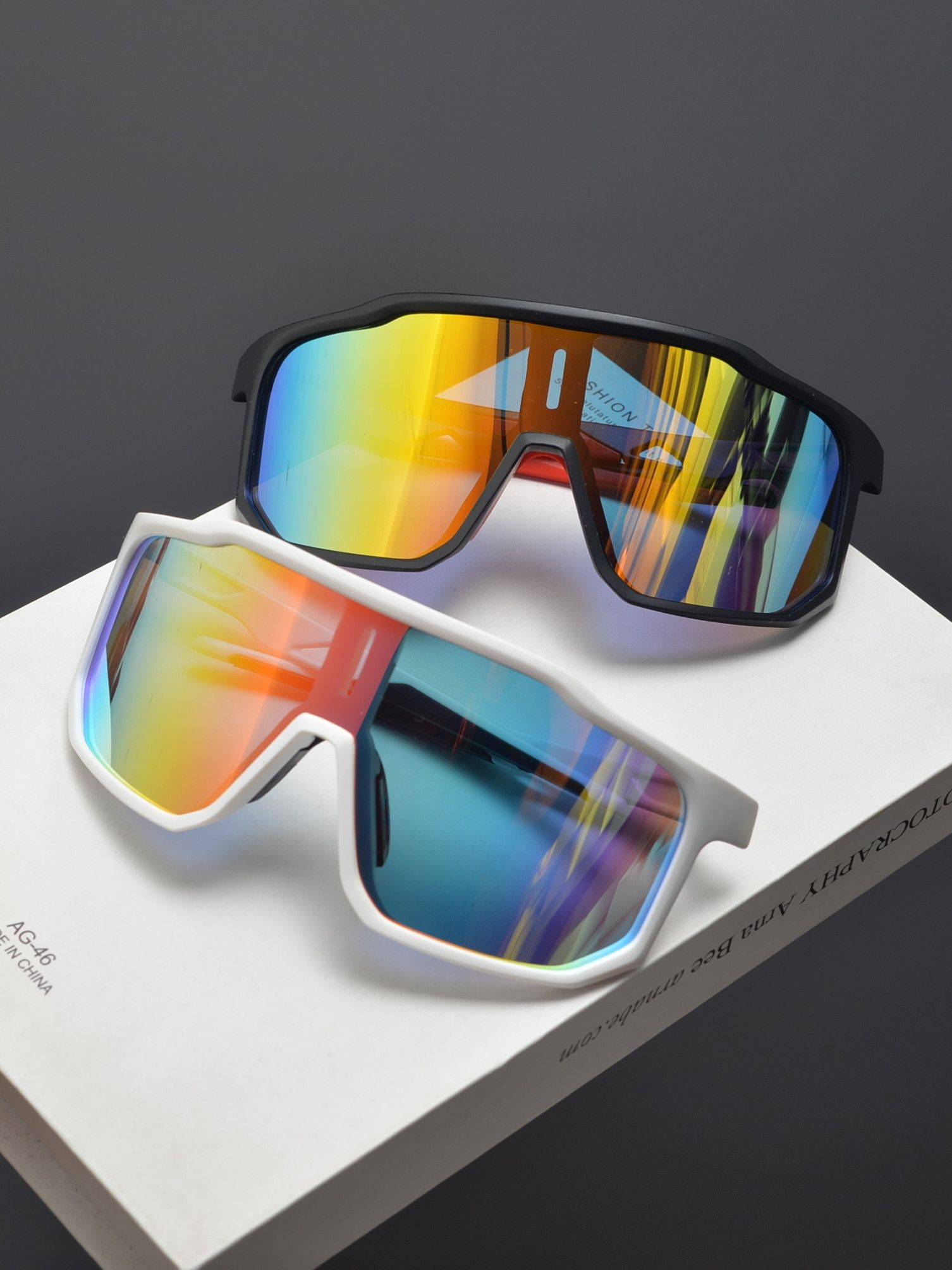 Electric Visual Retro Street ins style custom avant-garde sunglasses Size ONE SIZE - 1 Thumbnail