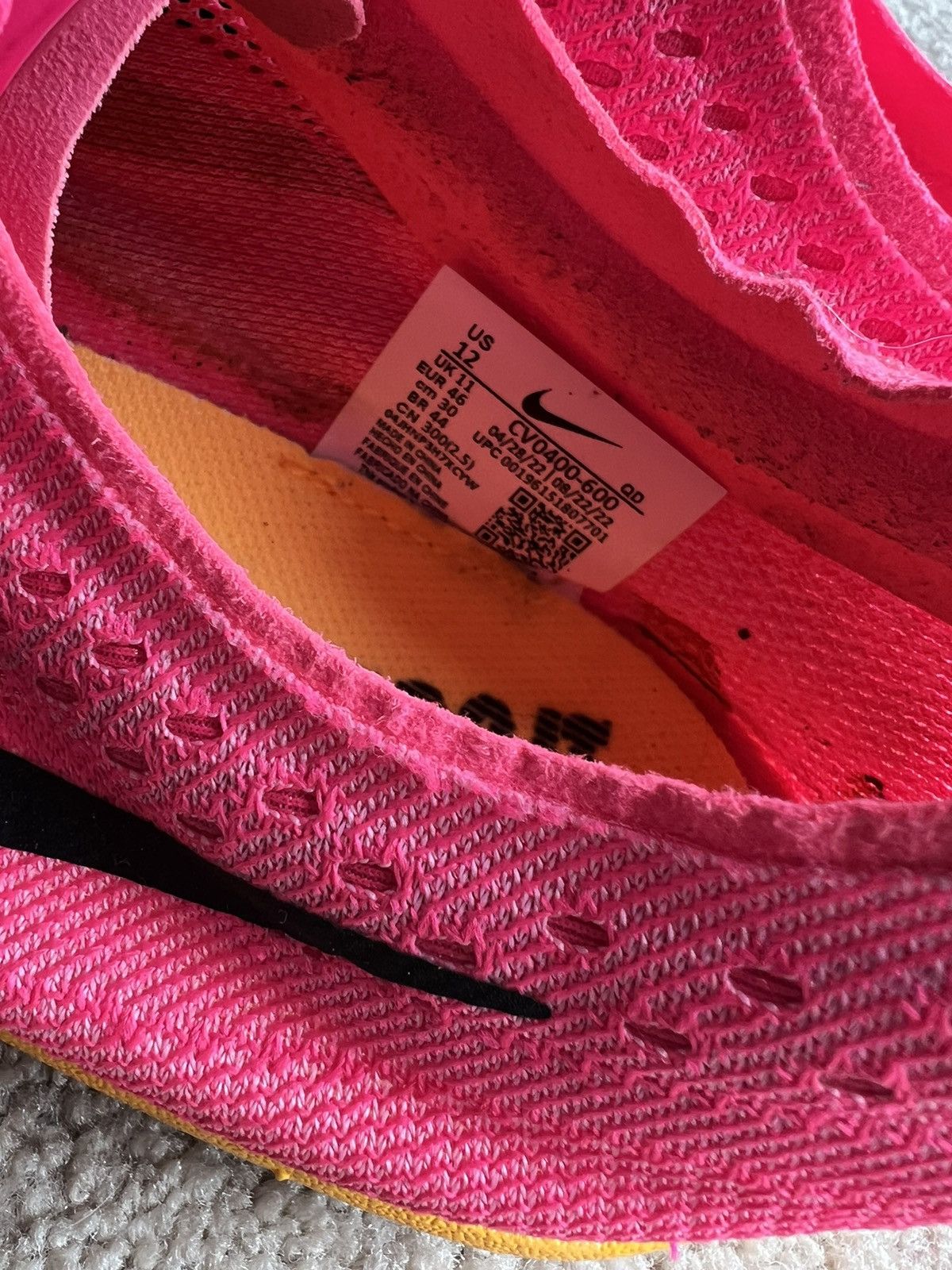 Nike nike dragonfly “pink” spikes Size US 12 / EU 45 - 3 Thumbnail