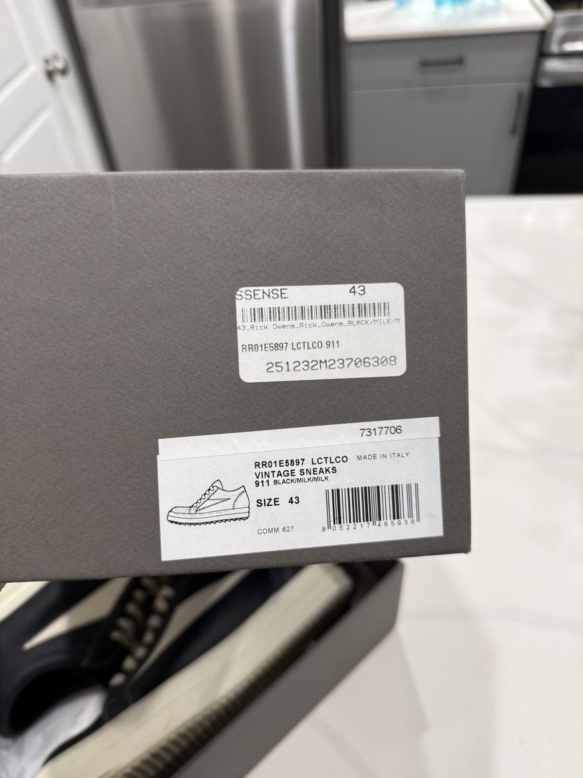 Rick Owens rick owen vans Size US 10 / EU 43 - 7 Thumbnail
