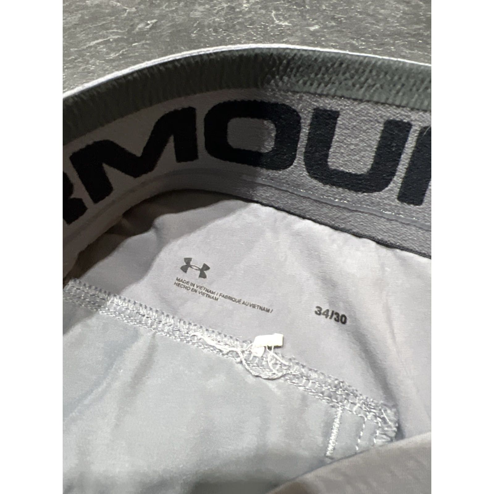 Under Armour VINTAGE Under Armour Men's Golf Pants Regular Size 34 Gray Activewear Size US 34 / EU 50 - 4 Thumbnail