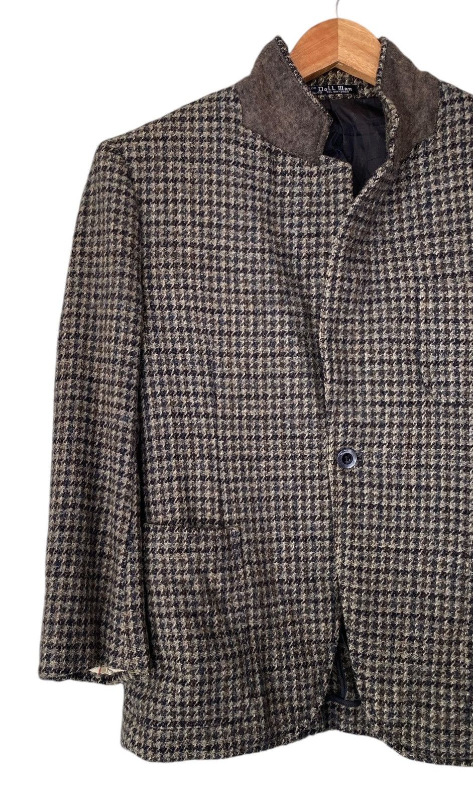 Harris Tweed Vintage HARISS TWEED Tailor Man Wool Blazer Size 38R - 3 Thumbnail