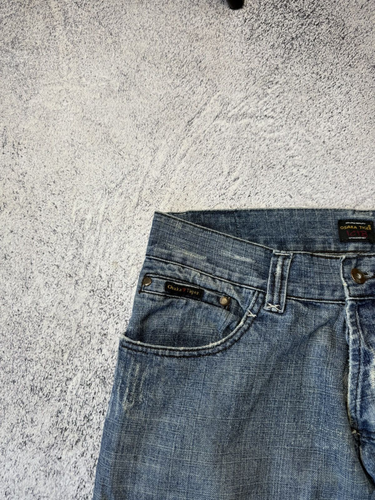 Other Rare Osaka Tiger jeans Japan Style Straight evisu style Size US 34 / EU 50 - 4 Thumbnail
