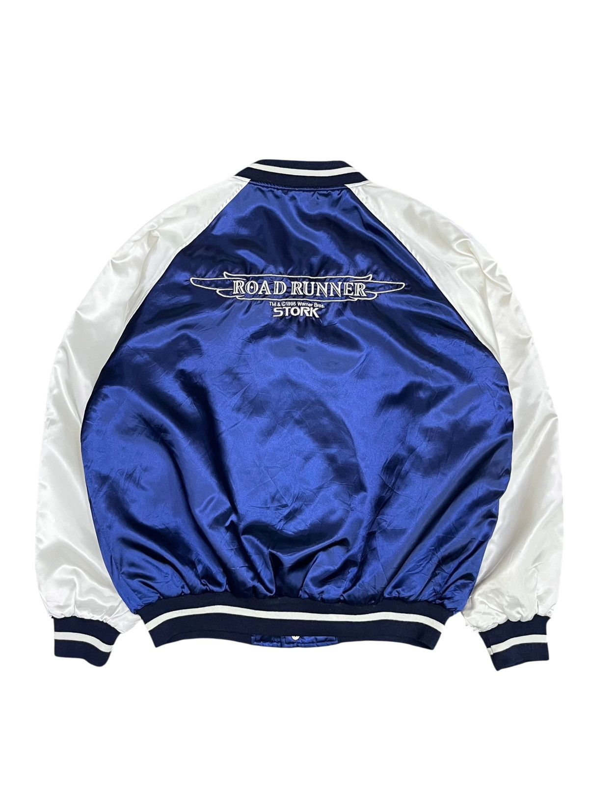 🔥Vintage 1995 ROADRUNNER Varsity Jacket TM & Warner Bros