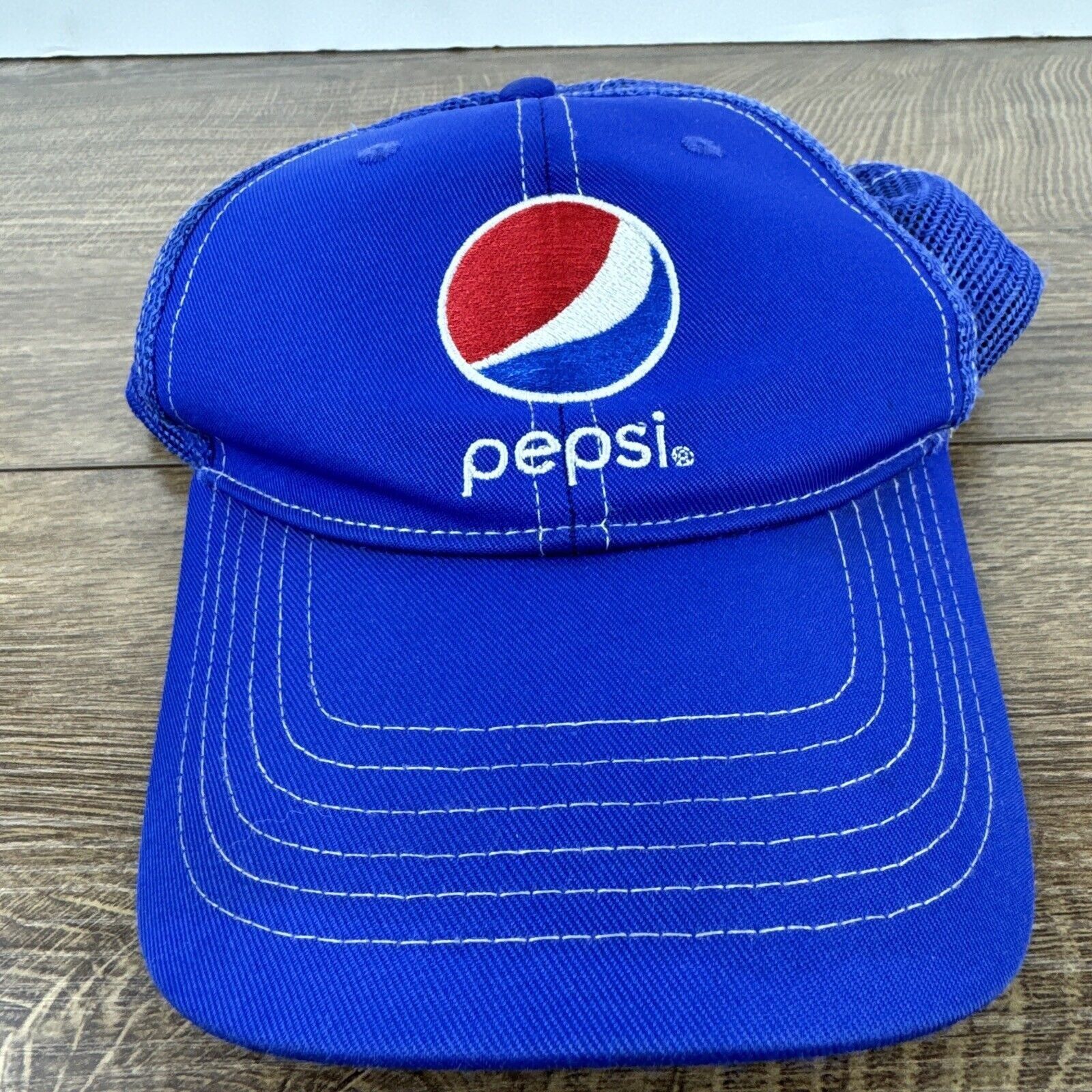 Pepsi Pepsi Blue Hat Adjustable Adult Size Hat Cap Size ONE SIZE - 5 Thumbnail