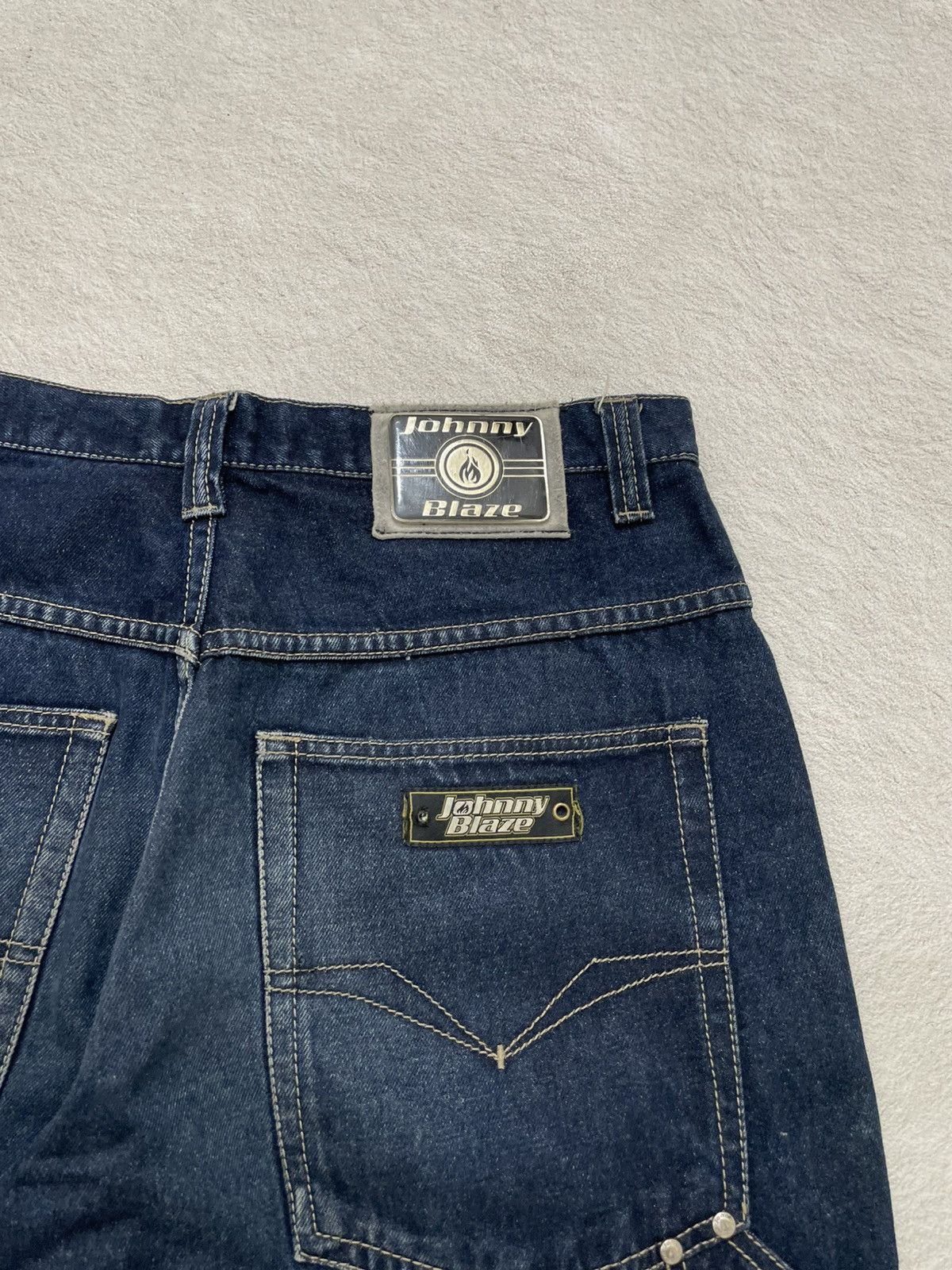 Kapital 2000s Japan Carpenter Baggy Jeans Number Nine JNCO Ifsix LGB Size US 32 / EU 48 - 8 Thumbnail