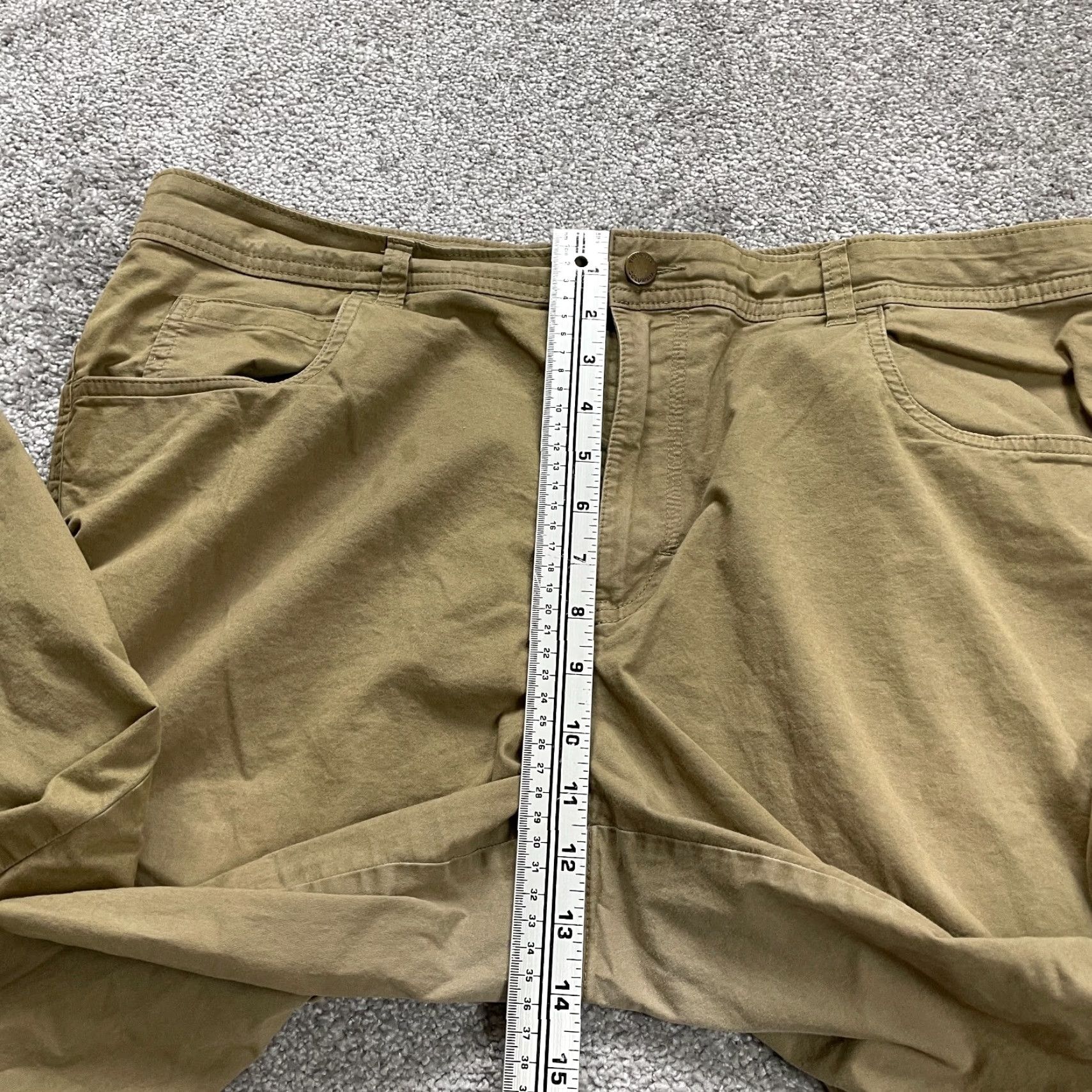 Vintage Columbia Rapid Rivers Pants Men's Outdoor Regular Fit 38W×30L Brown Chino Size US 38 / EU 54 - 4 Thumbnail