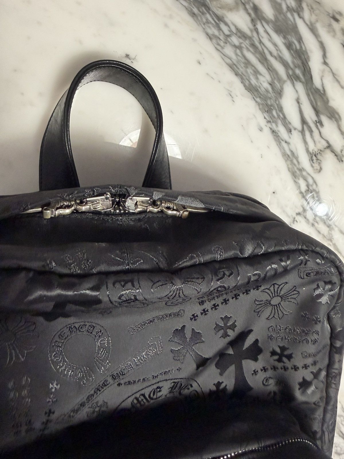 Chrome Hearts CHROME HEARTS 7TH GRADE NYLON BACKPACK BLACK Size ONE SIZE - 4 Thumbnail