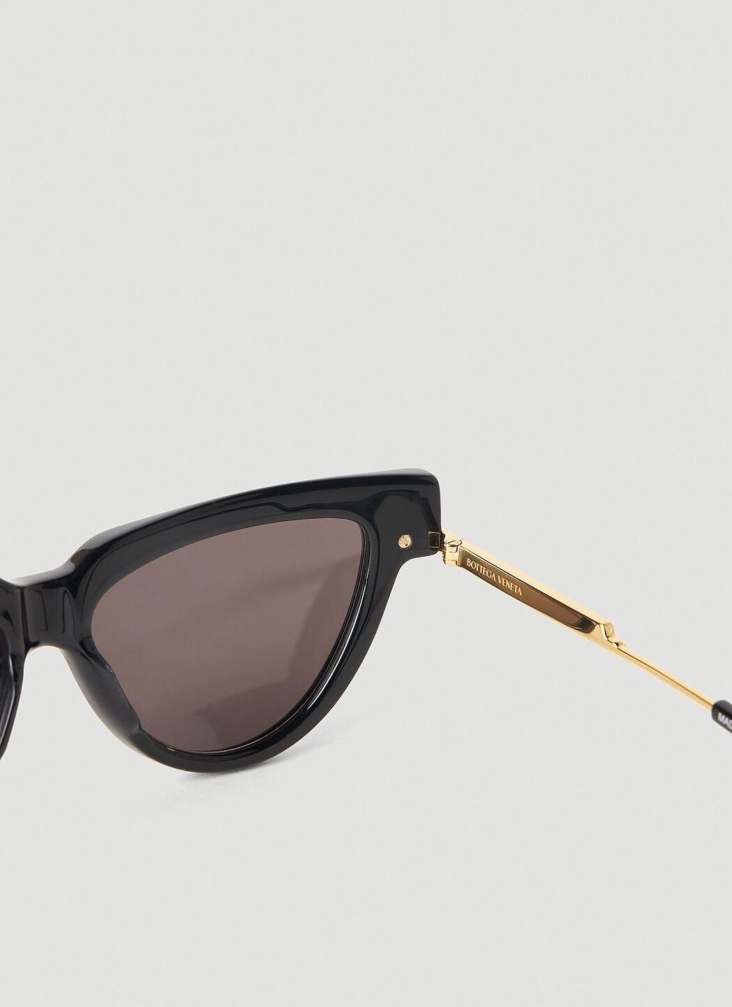 Bottega Veneta o1n1vont0525 Size: OS / BV1265S Sunglasses in Black Size ONE SIZE - 4 Thumbnail