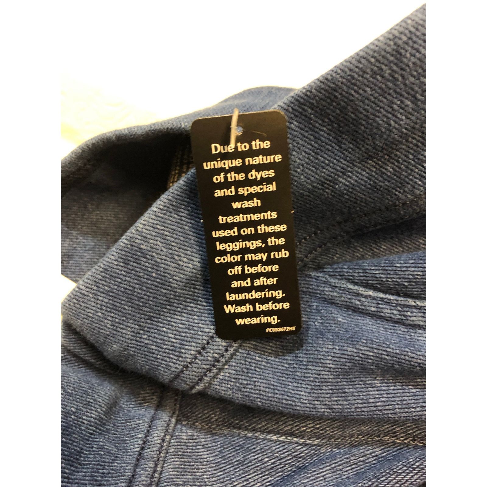 Other womans hue denim leggings Size 32" / US 10 / IT 46 - 5 Thumbnail