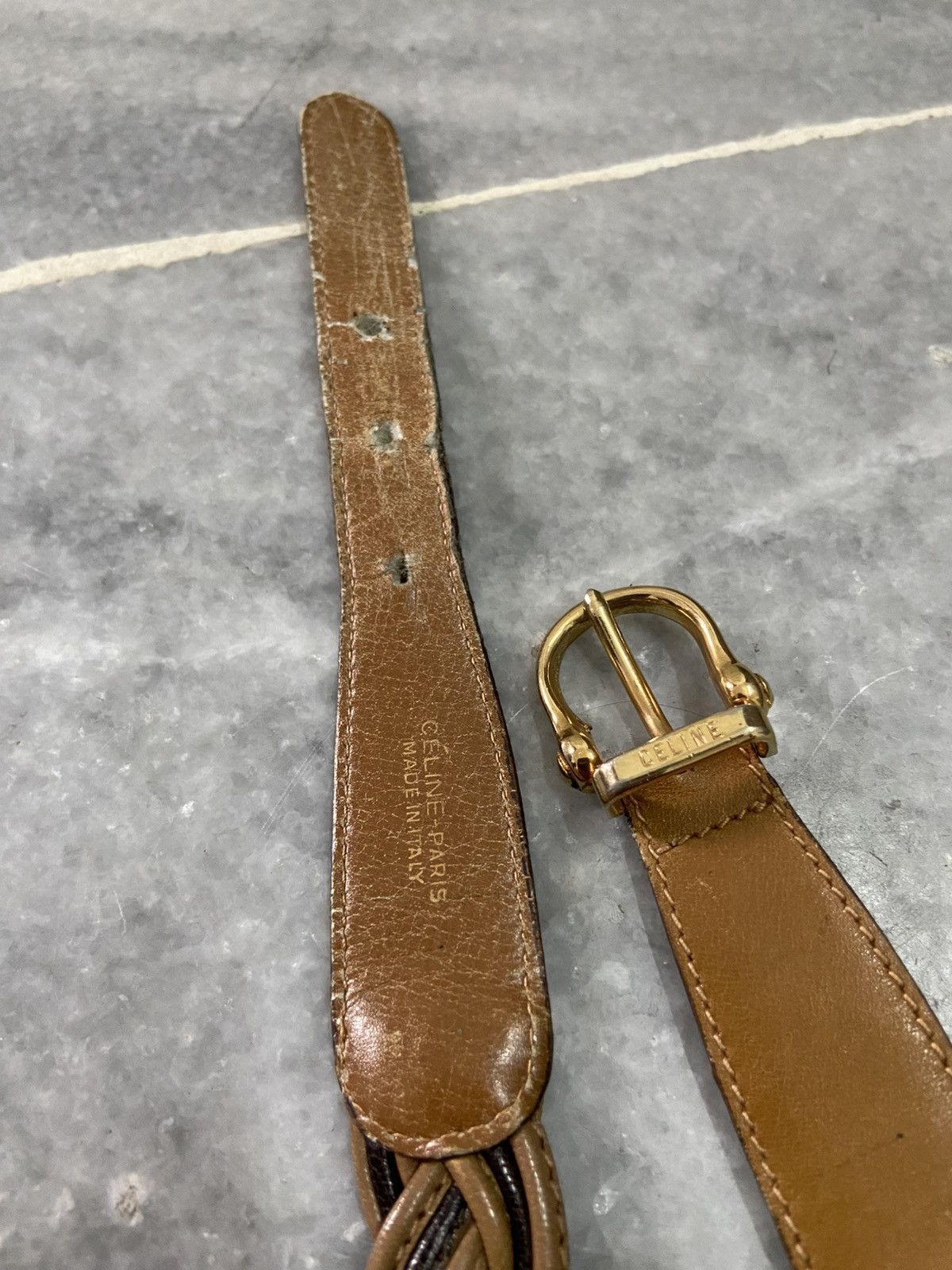 Celine Celine Leather Belt Size ONE SIZE - 8 Thumbnail