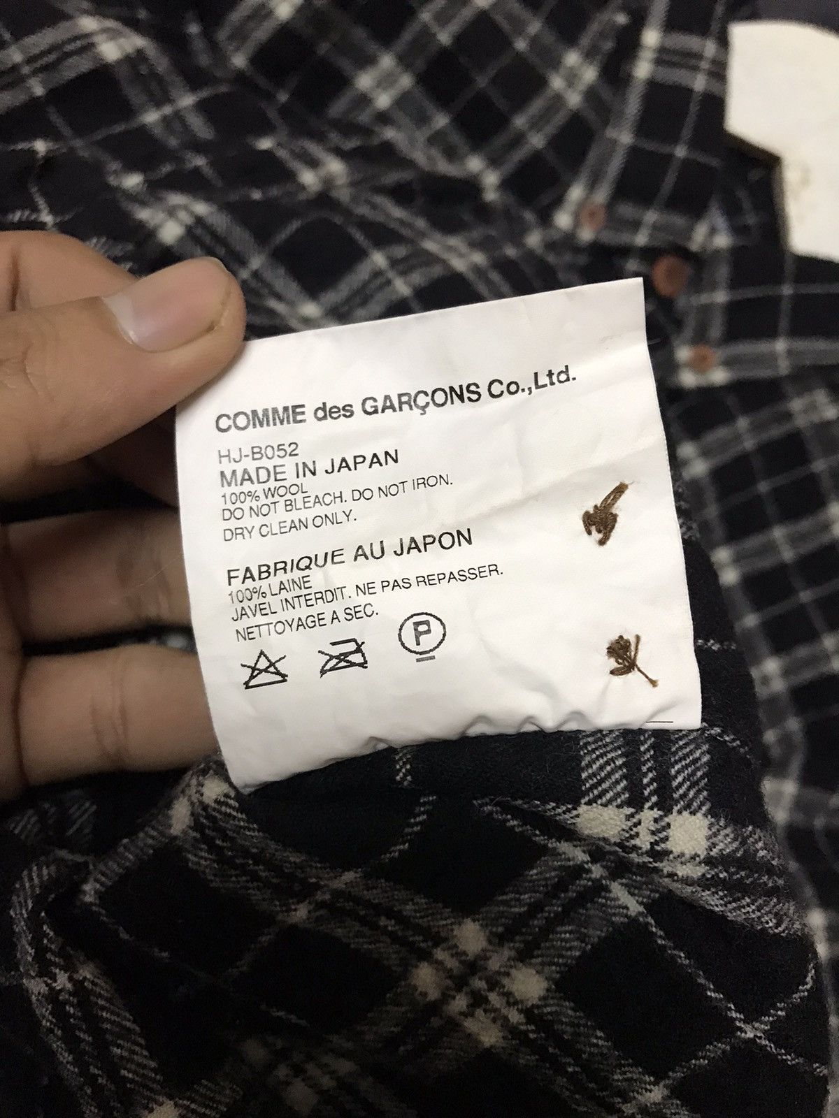Comme des Garcons Homme LIMITED COMME DES GARCONS HOMME Size US L / EU 52-54 / 3 - 10 Thumbnail