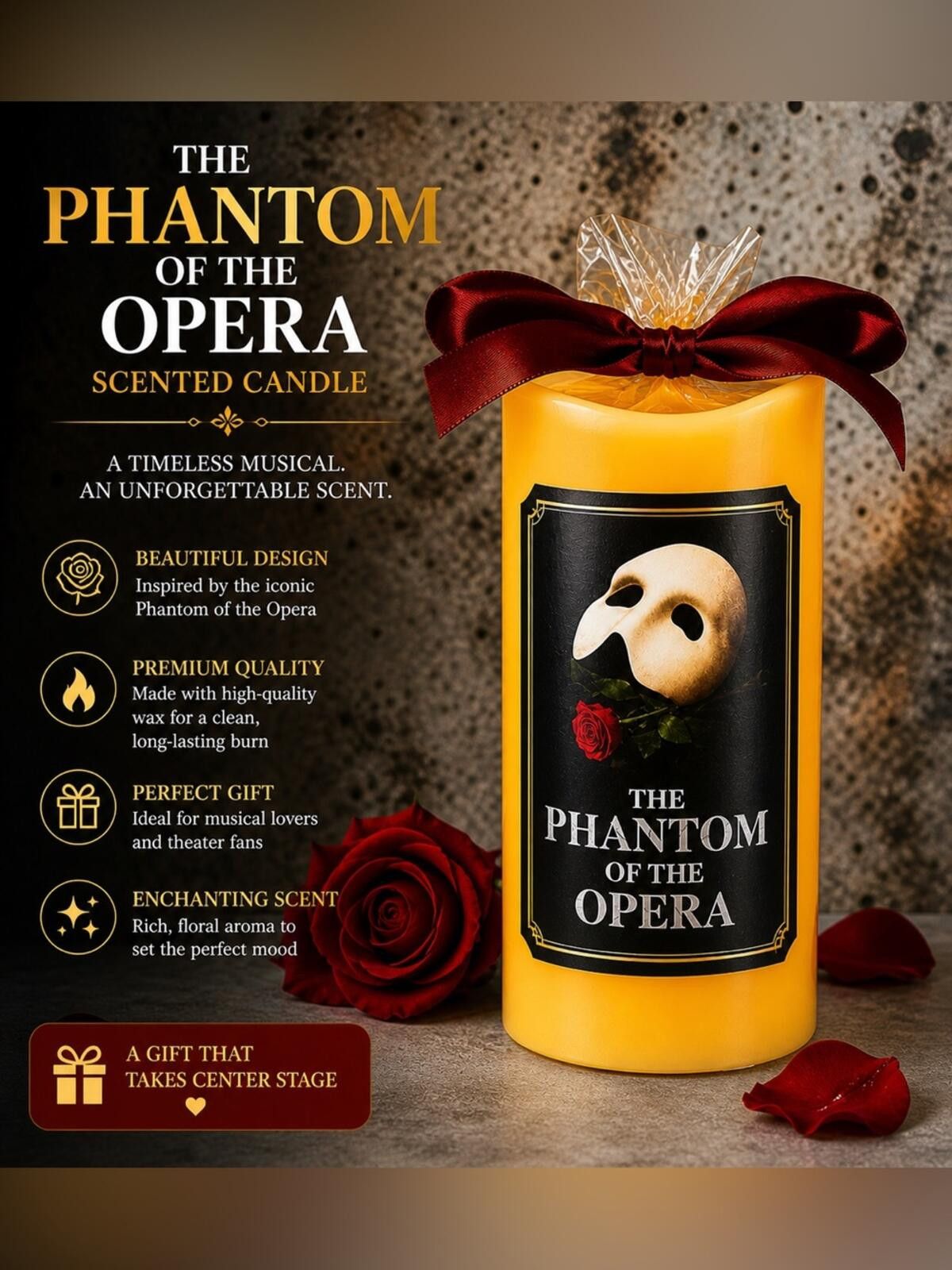 Other Phantom of the Opera Scented Candle Size ONE SIZE - 1 Thumbnail