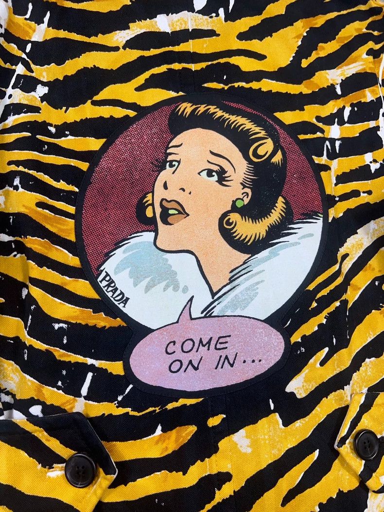 Prada Prada Show style tiger pattern coat 2502-Nextarrow Size US XXS / EU 40 - 4 Thumbnail