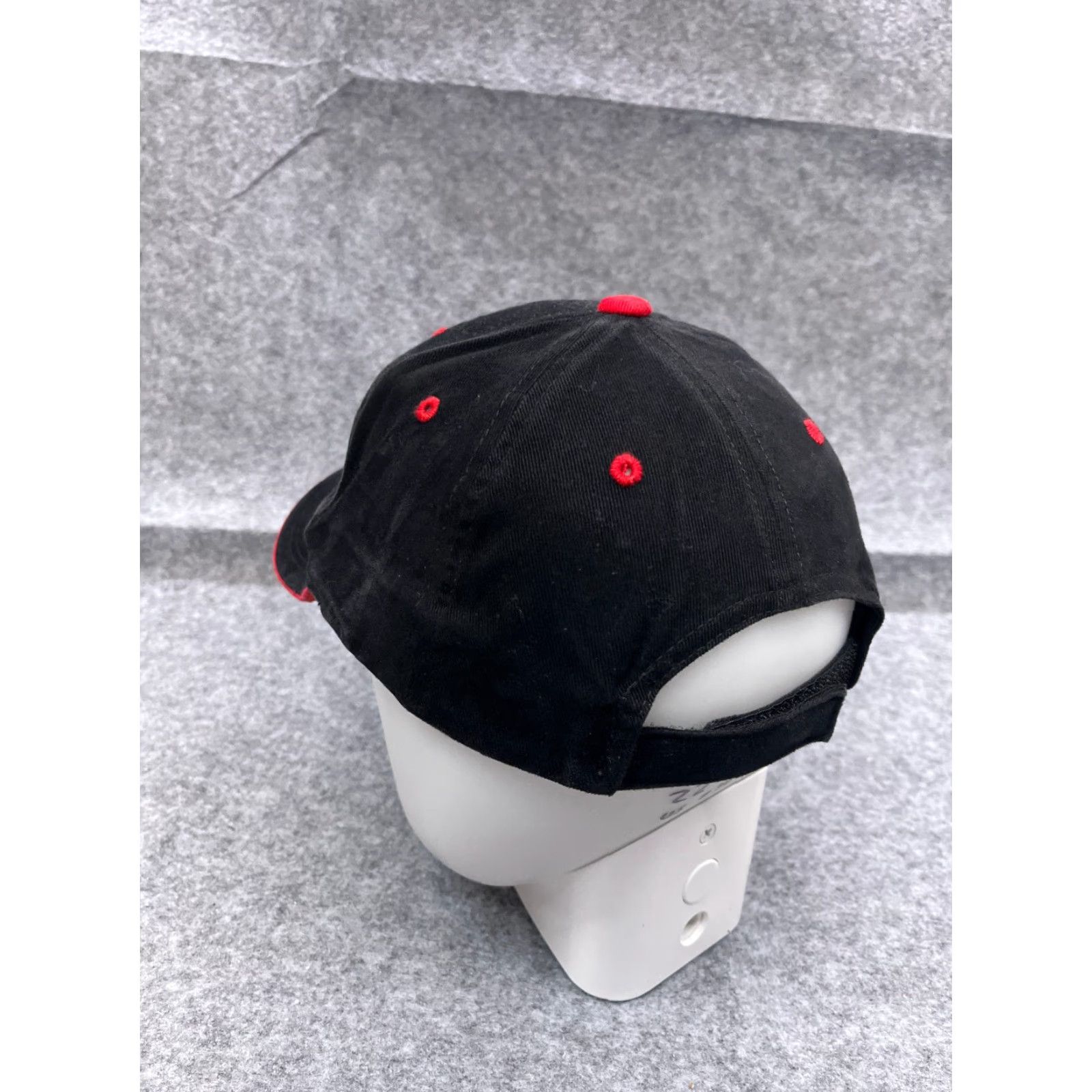 Vintage OTTO Wood Group Pressure Control Hat Cap Baseball Cap Adult One Size Black Cotton Twill Adjustable Workwear Men Mens Hats Size ONE SIZE - 5 Thumbnail