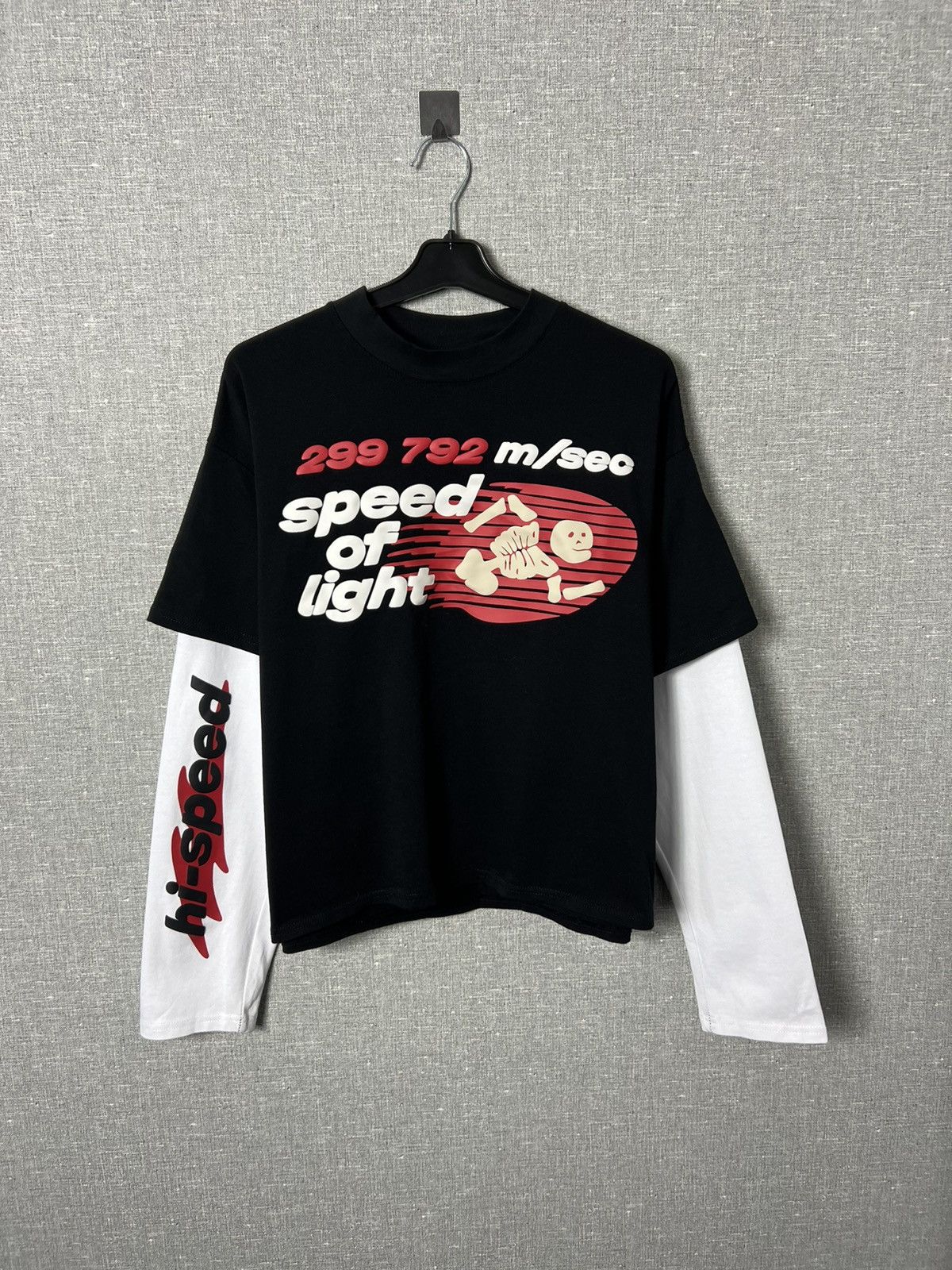 Broken Planet Broken Planet Speed Of Light Long Sleeve T Shirt Tee Size L / US 10 / IT 46 - 2 Thumbnail
