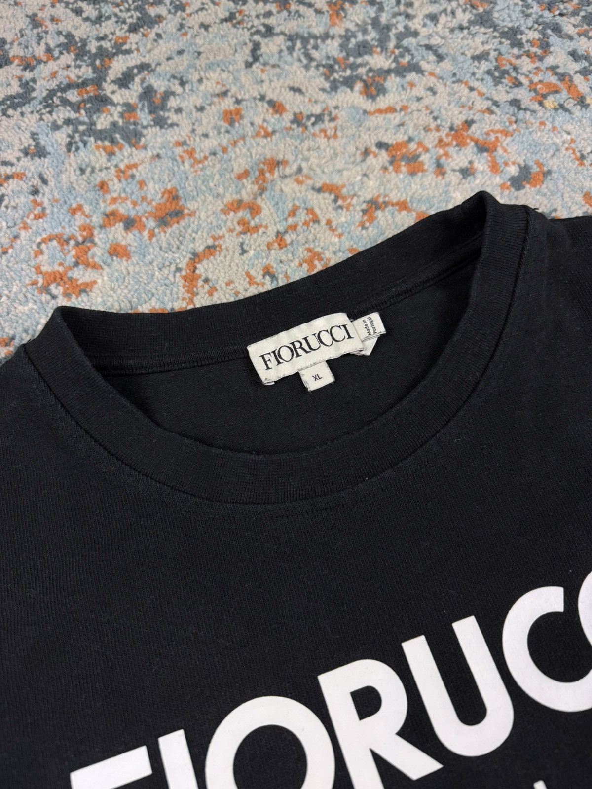Fiorucci × Vintage Vintage y2k Fiorucci milan spellout logo crop top tshirt Size XL / US 12-14 / IT 48-50 - 7 Thumbnail