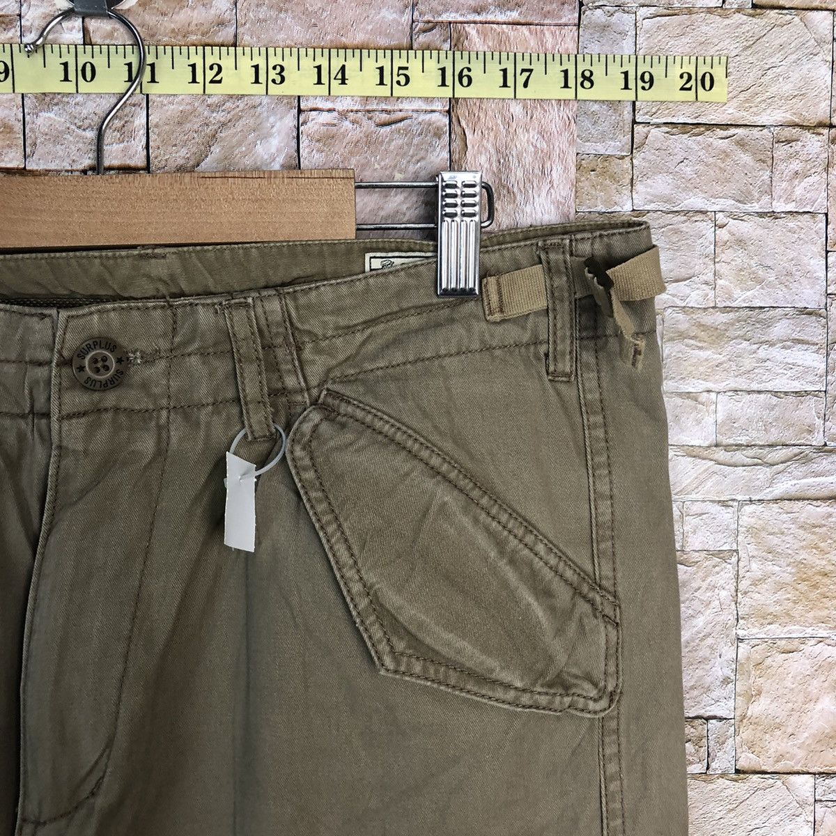Surplus Research Surplus Brown utility tactical Cargo Multipocket Pants #A322 Size US 32 / EU 48 - 9 Thumbnail