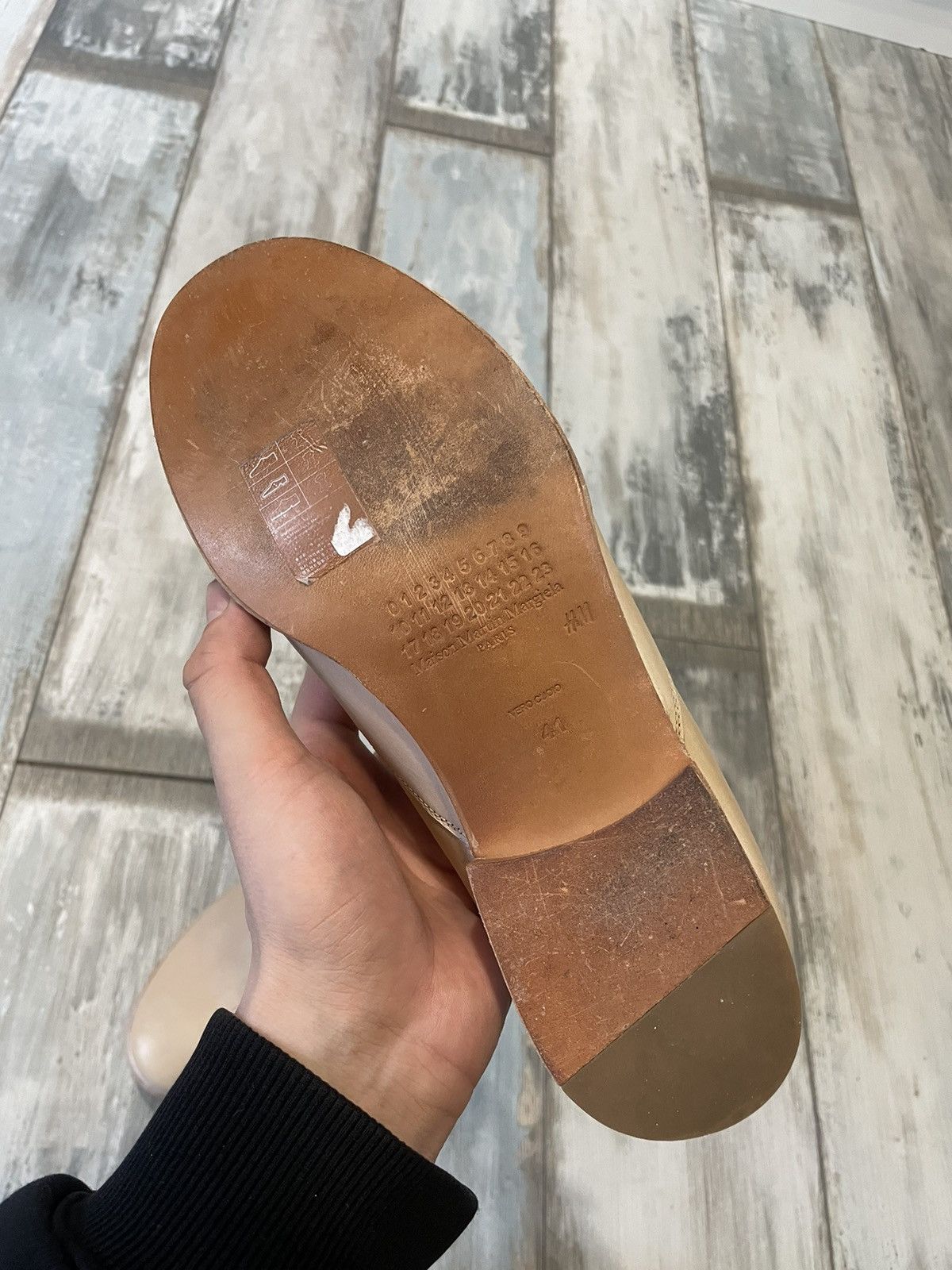 Maison Margiela Maison Margiela x H&M 2012 painted loafers Size US 8.5 / EU 41-42 - 5 Thumbnail