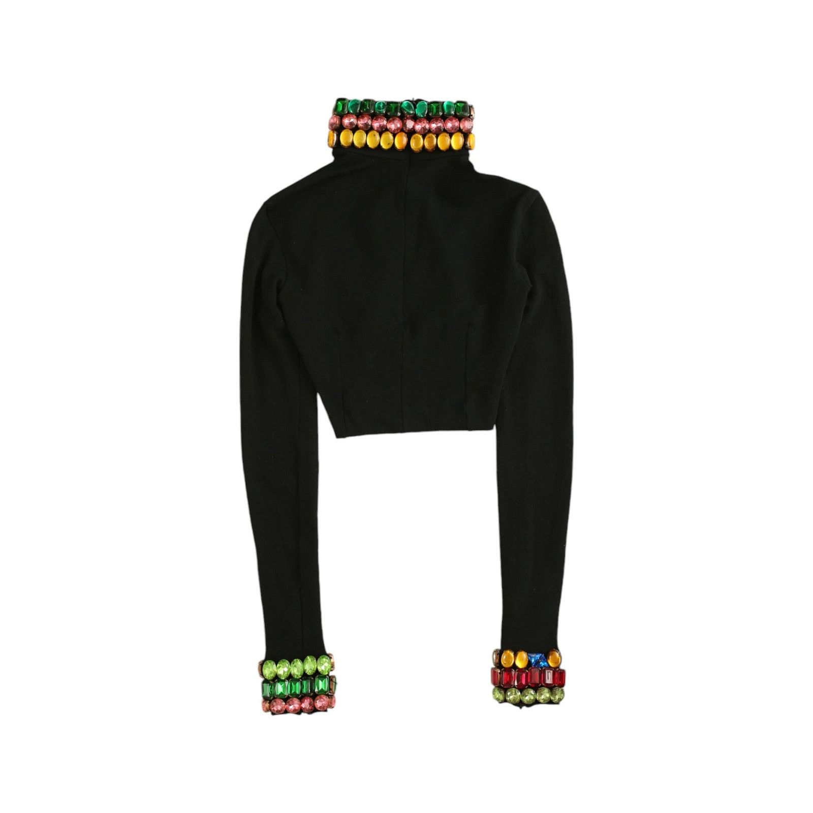 Dolce & Gabbana F/W 1991 Crystal Sweater Size M / US 6-8 / IT 42-44 - 2 Thumbnail
