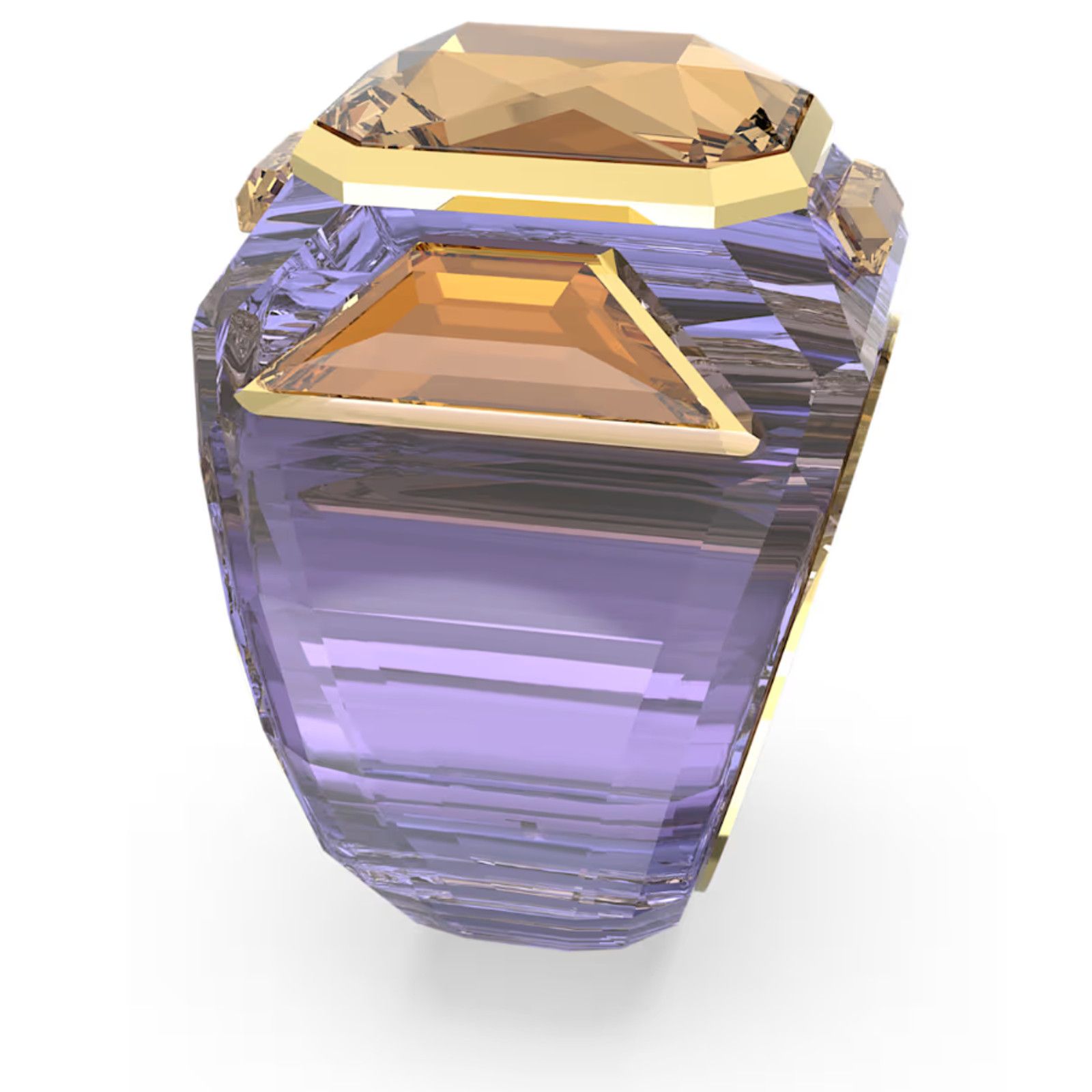 Swarovski Swarovski Chroma cocktail ring Purple, Eur 55 7 USA Size ONE SIZE - 3 Thumbnail