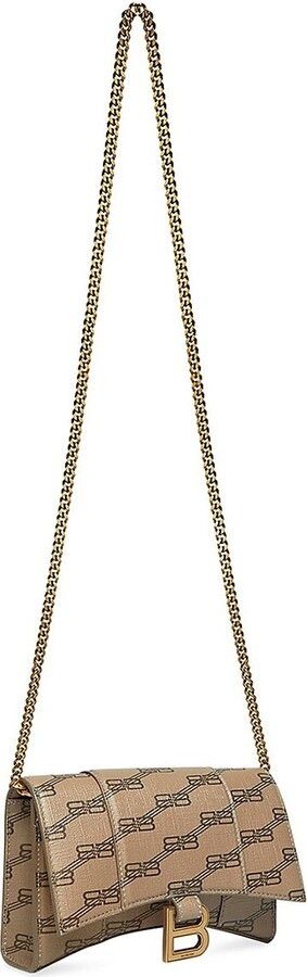 Balenciaga o1s1wg110 Size: OS / Hourglass Wallet On Chain BB Monogram Size ONE SIZE - 4 Thumbnail