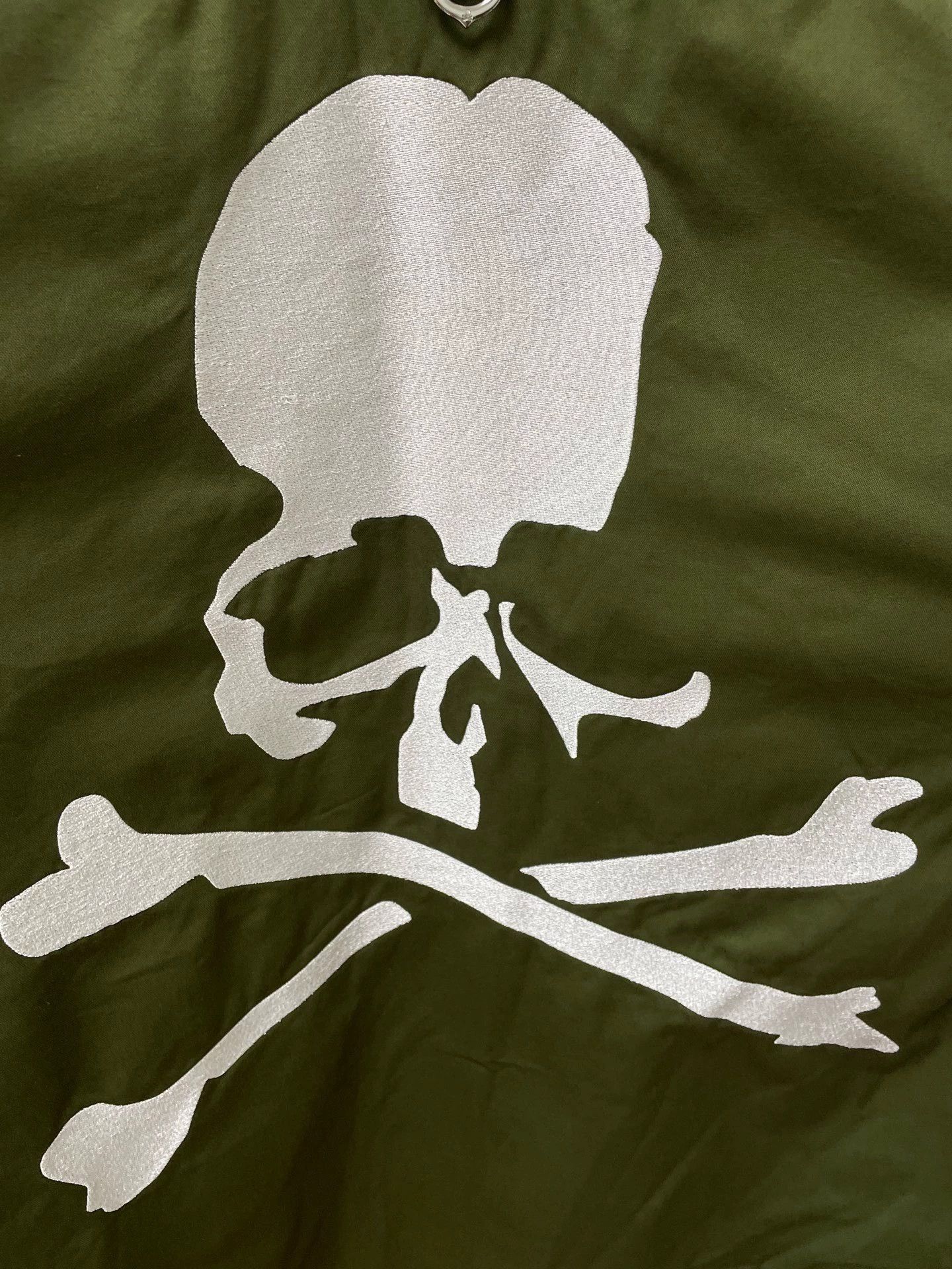 Mastermind Japan Mastermind Olive Drab Trench Silver Skull Back L Size US L / EU 52-54 / 3 - 3 Thumbnail