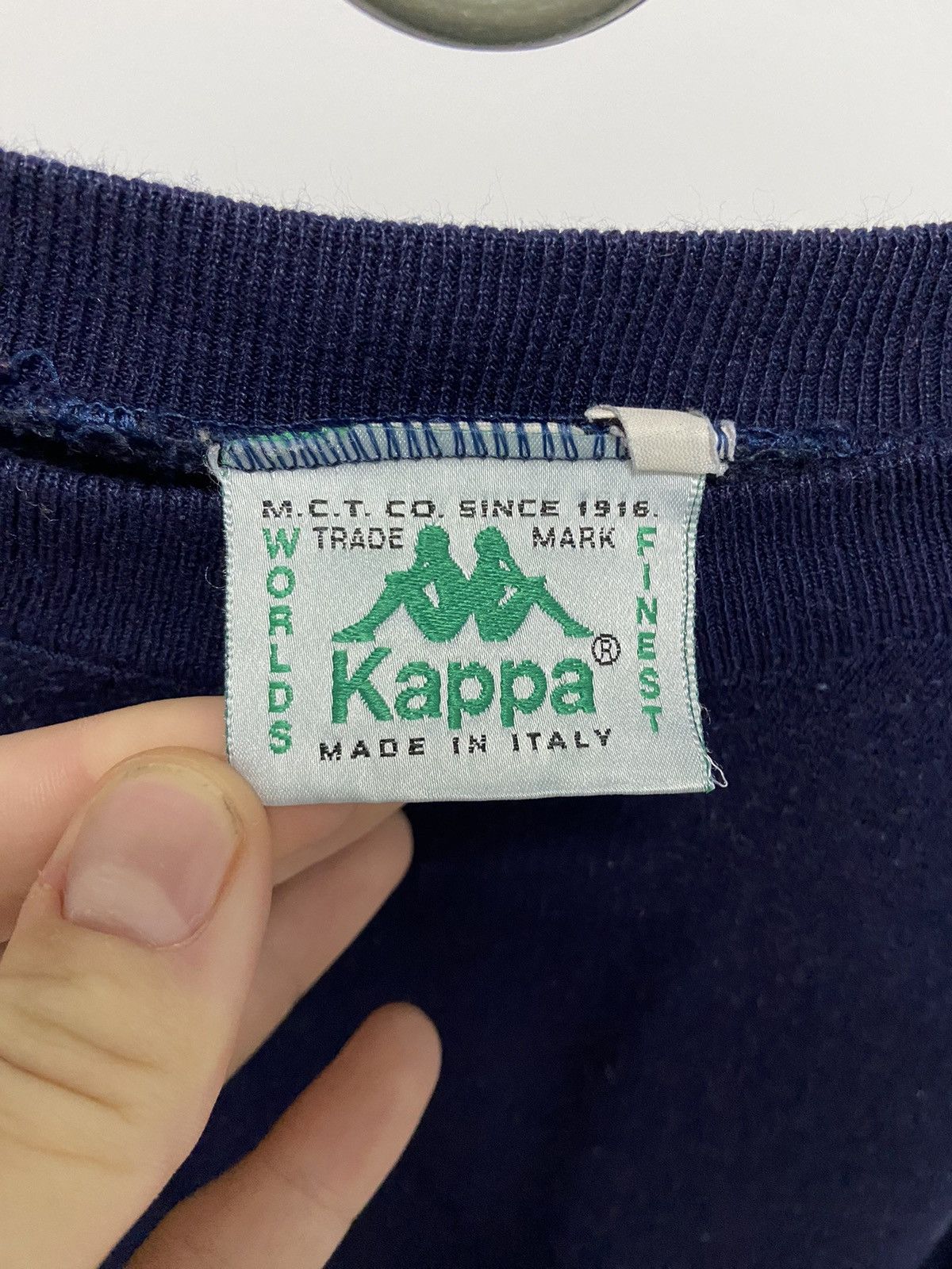 Kappa × Vintage Kappa Coogi style custom Italy Sweater Knitted Vintage Size US L / EU 52-54 / 3 - 5 Thumbnail
