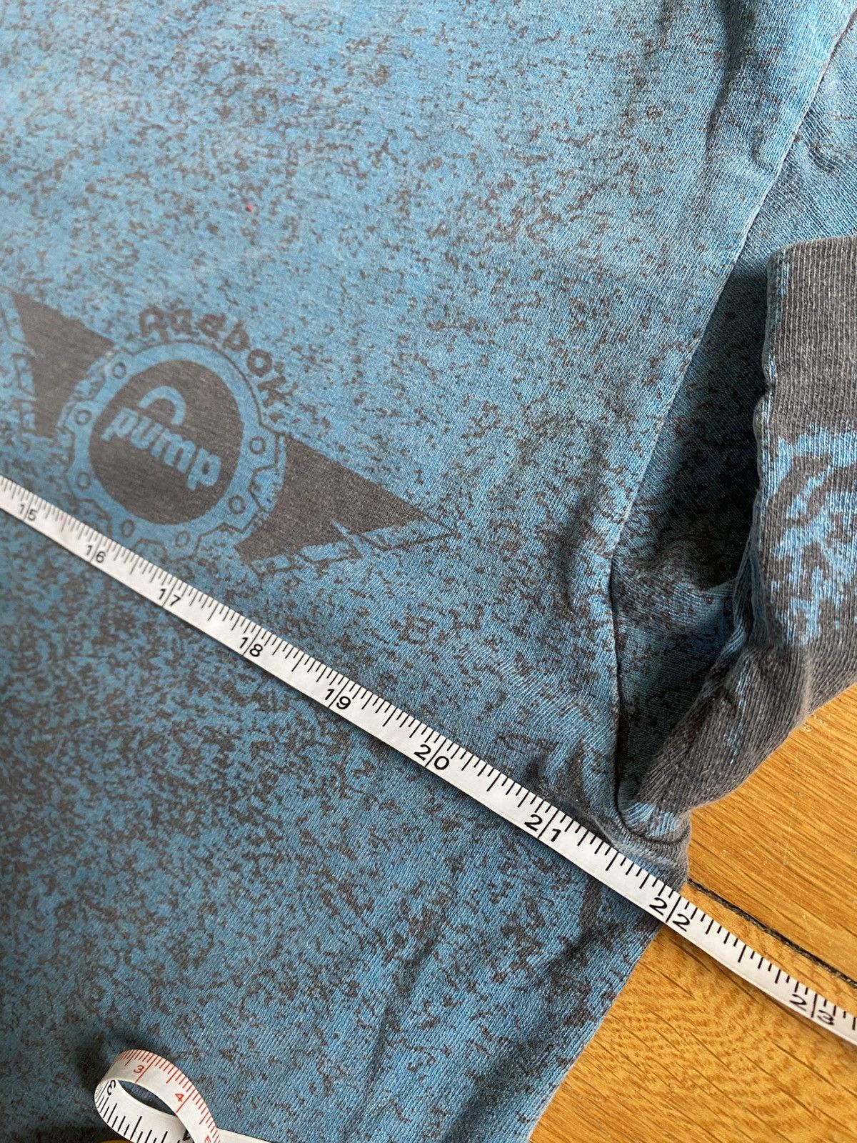 Reebok × Vintage Vintage REEBOK Sport PUMP Acid Print Galaxy T Shirt L XL Size US XL / EU 56 / 4 - 5 Thumbnail