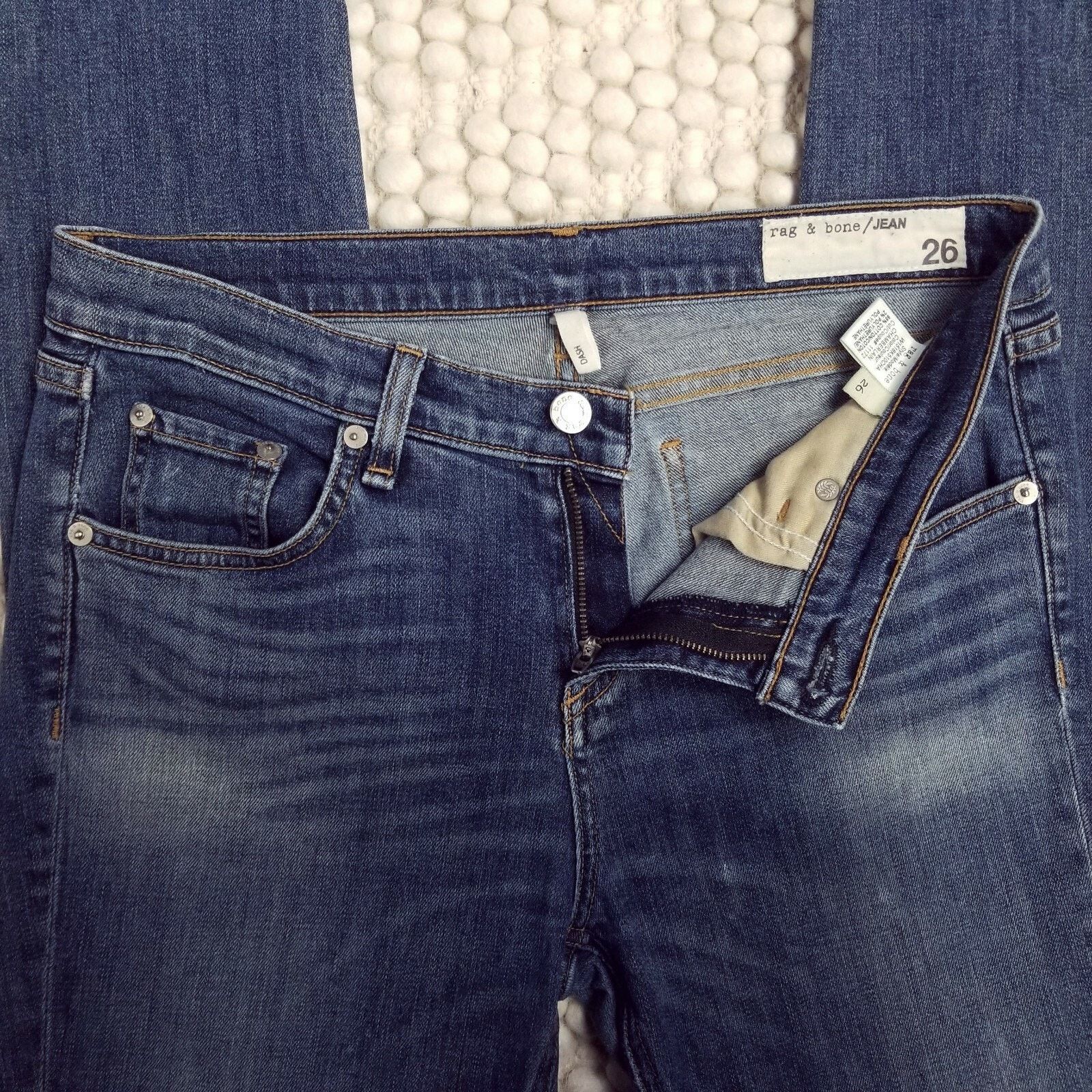 Rag & Bone Rag & Bone DASH Relaxed Skinny Jeans 26 Size 26" / US 2 / IT 38 - 4 Thumbnail