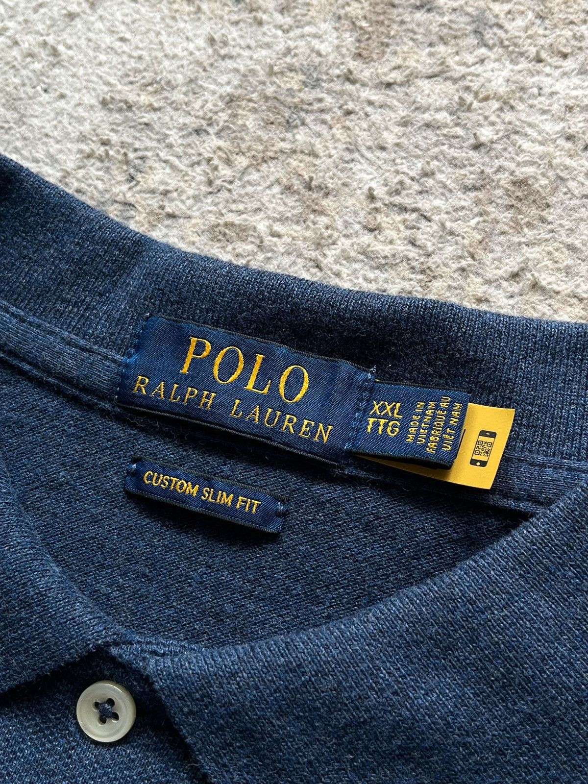 Ralph Lauren Polo Ralph Lauren Small Pony XXL Navy Polo Shirt Size US XXL / EU 58 / 5 - 5 Thumbnail