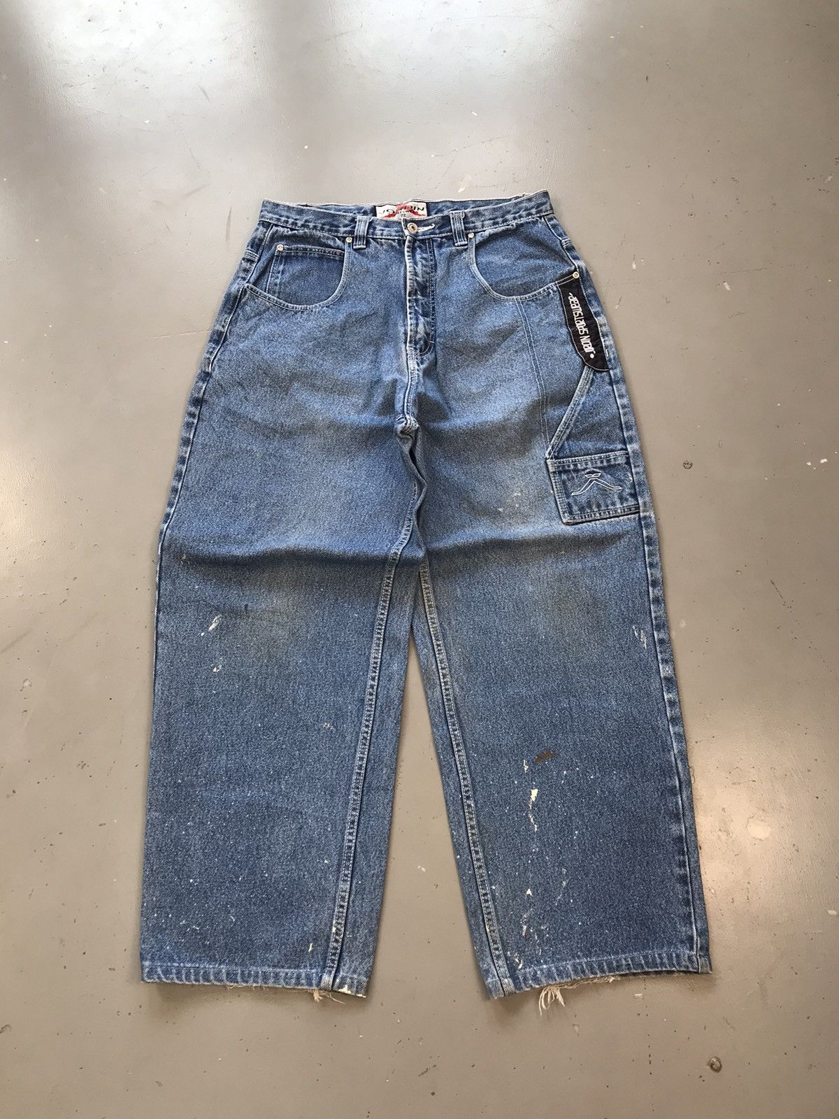 JNCO × Southpole × Vintage Vintage Jordin sportswear SpellOut logo denim Size US 32 / EU 48 - 1 Thumbnail